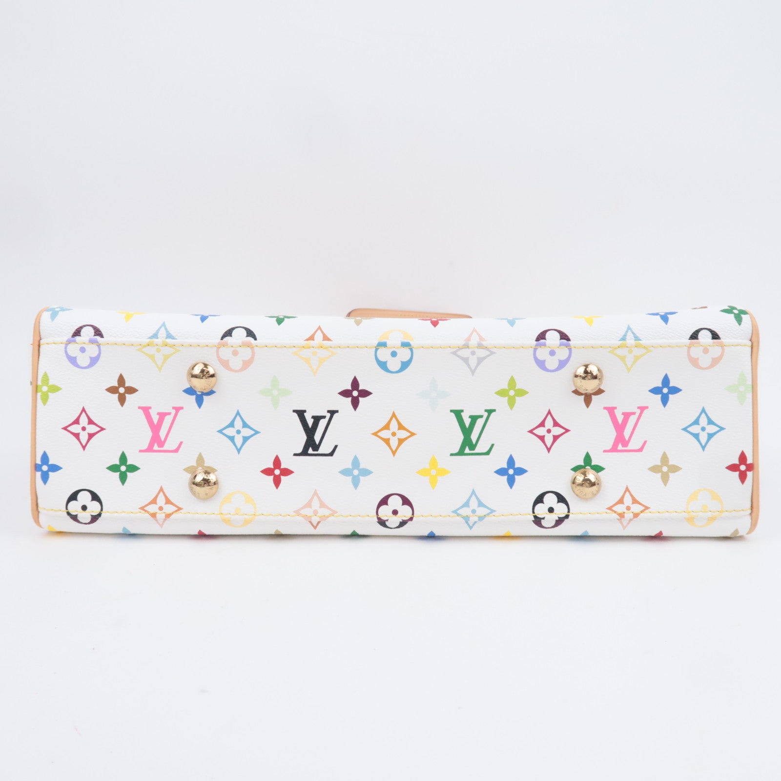 Louis Vuitton Monogram Multicolor Aurelia MM Shoulder Bag Blanc M40094