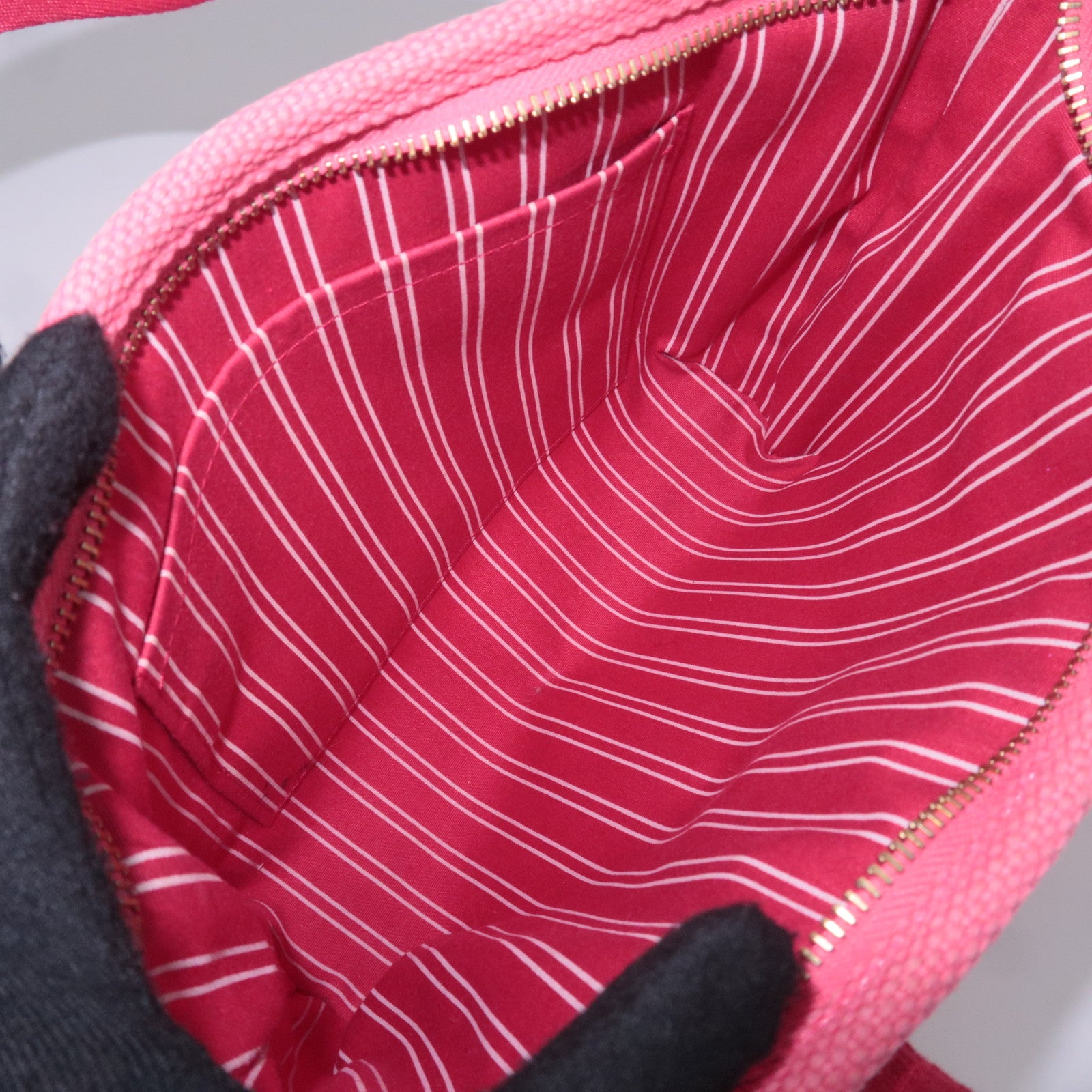 Louis Vuitton Antigua Cabas PM Tote Bag Rose M40088