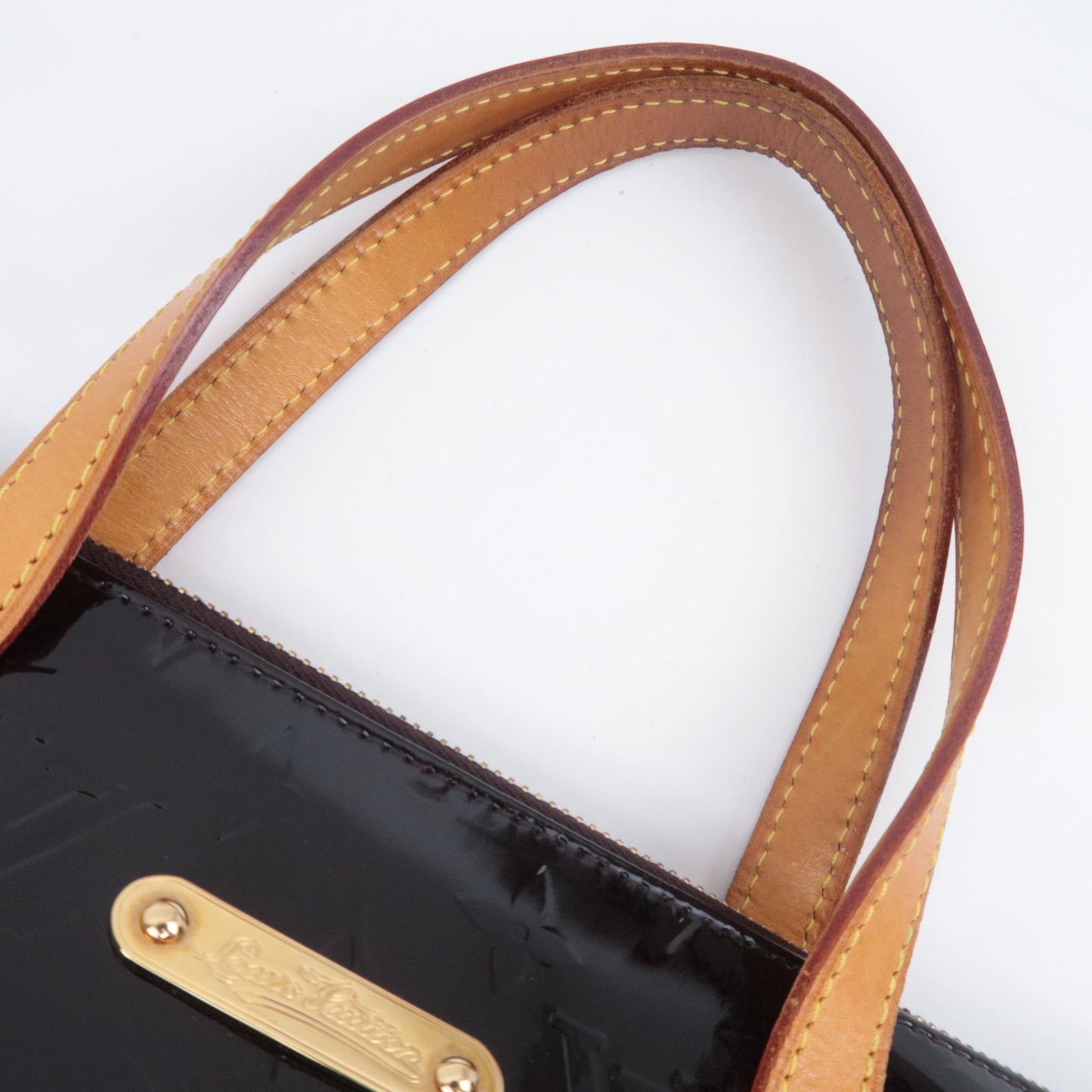 Louis Vuitton Monogram Vernis Bellevue PM Amarante M93585