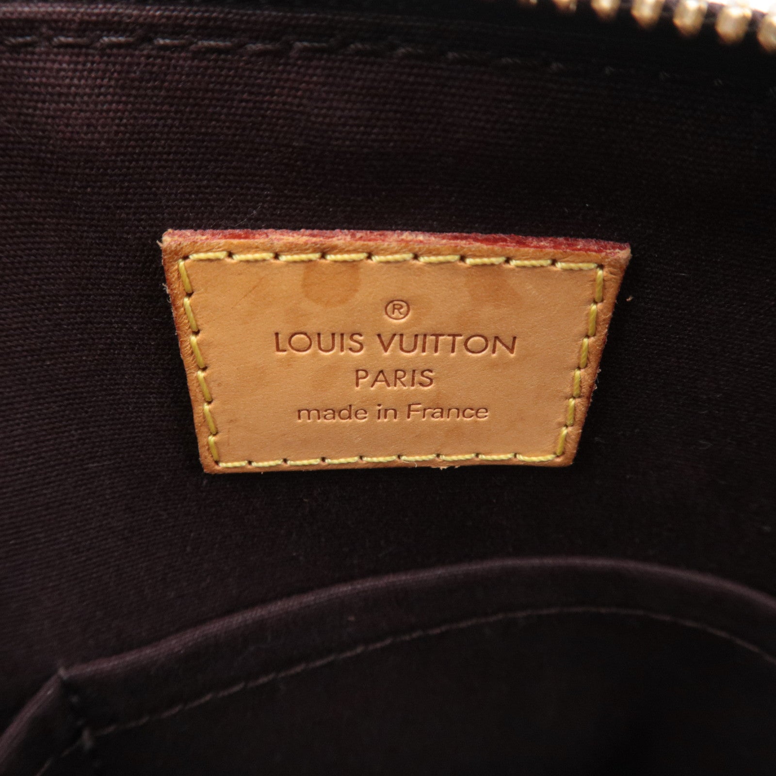Louis Vuitton Monogram Vernis Bellevue PM Amarante M93585