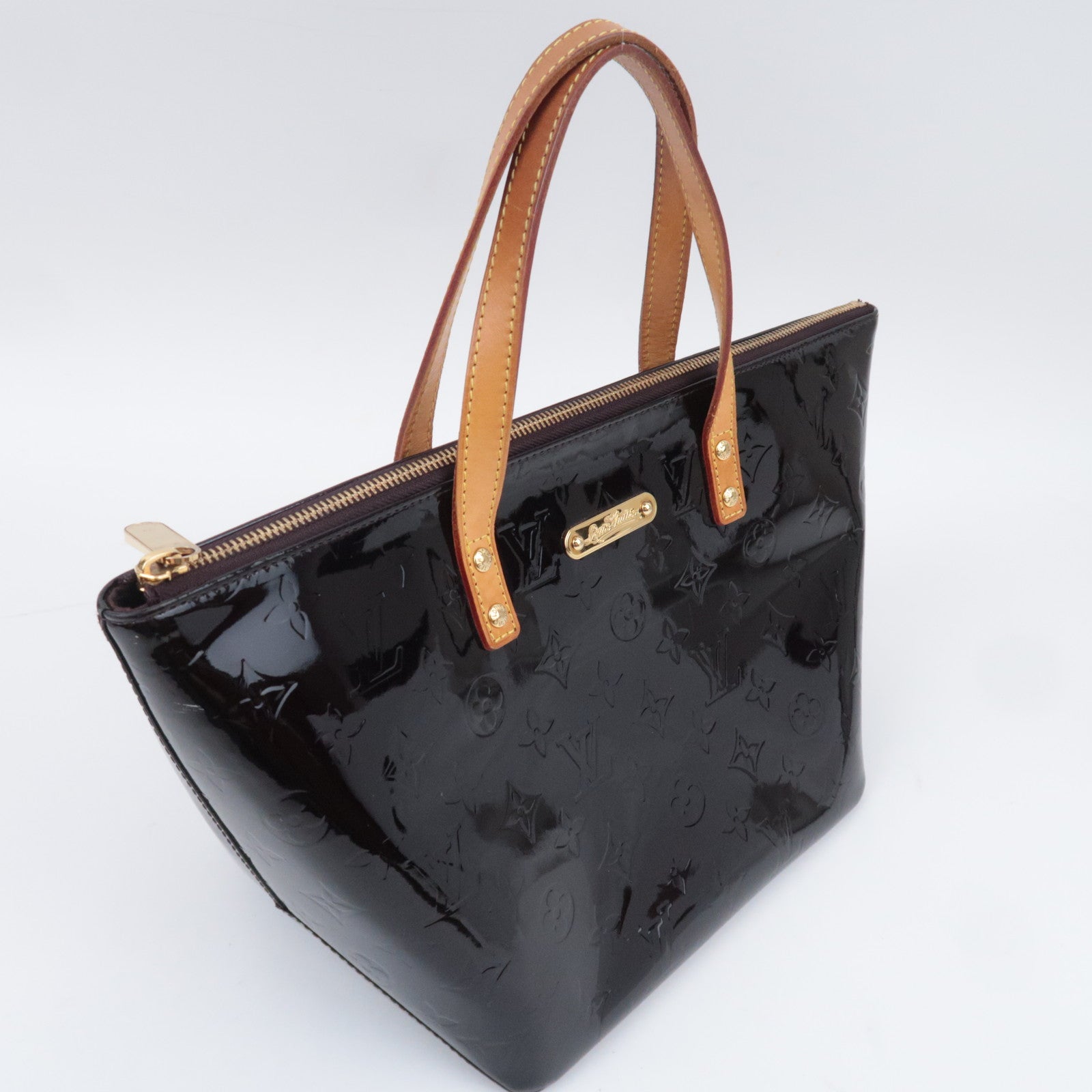 Louis Vuitton Monogram Vernis Bellevue PM Amarante M93585