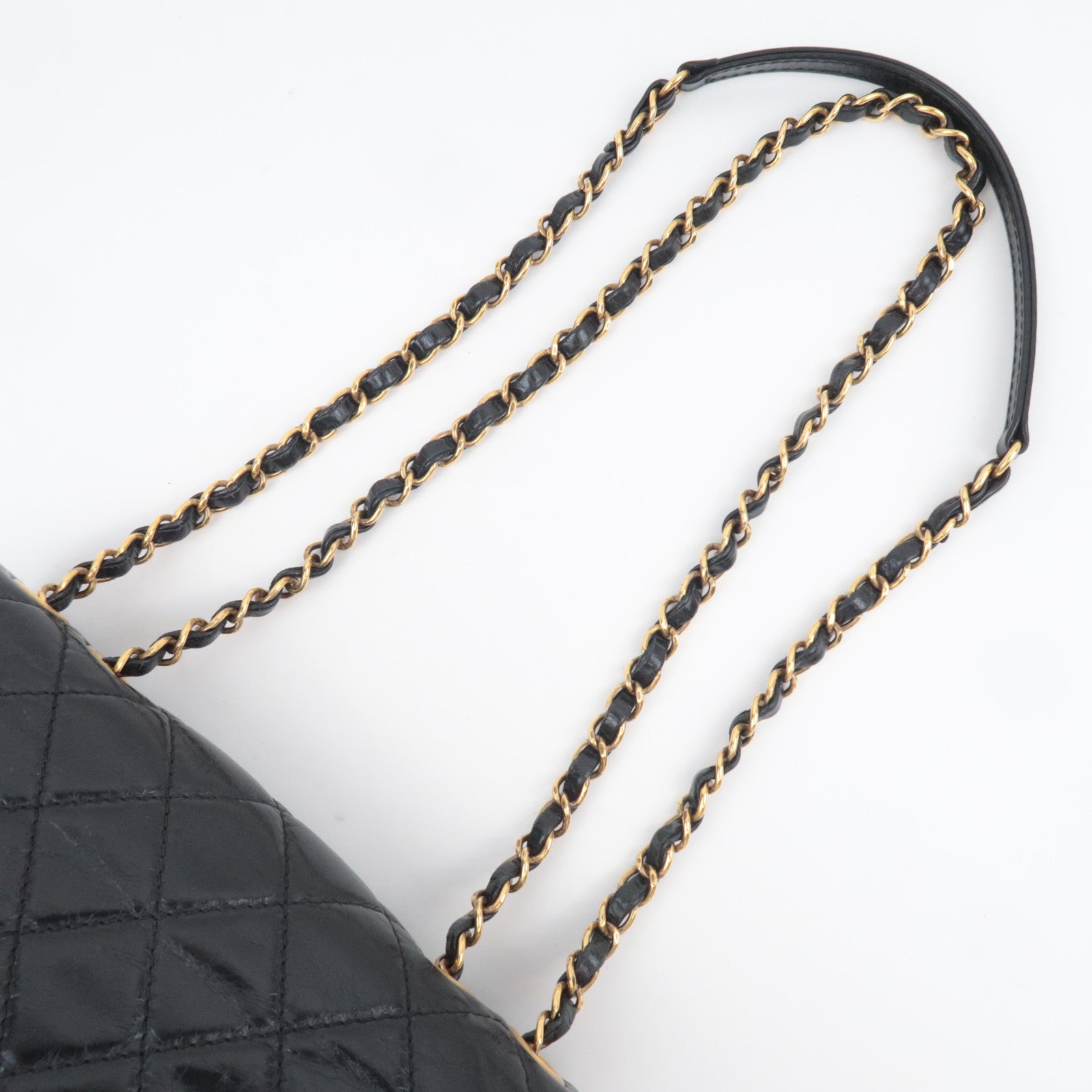CHANEL Paris-Dubai Bubble CC Flap Bag Aged Calfskin Black Gold HDW
