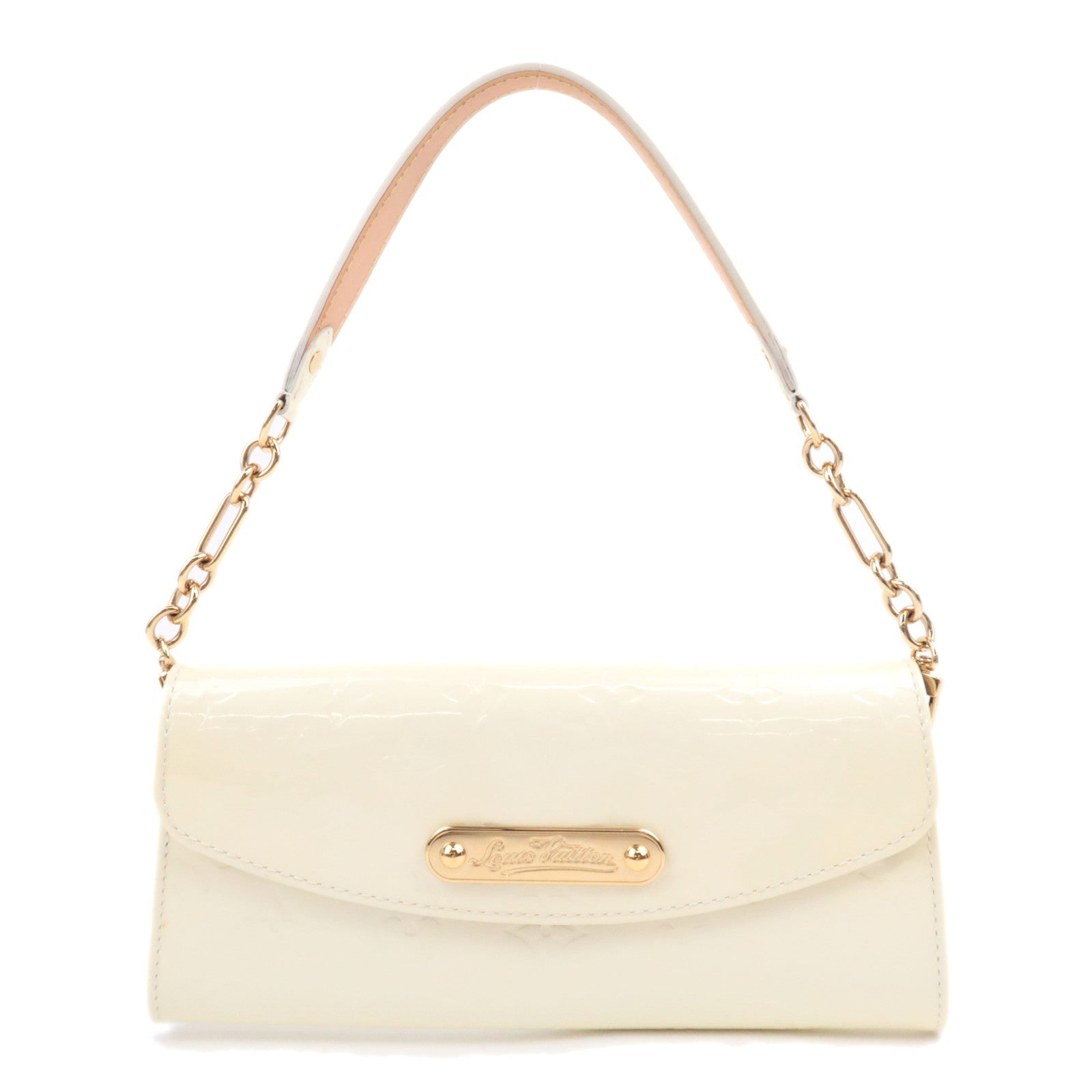 Louis Vuitton Monogram Vernis Sunset Boulevard Shoulder Bag Perle M9354190599
