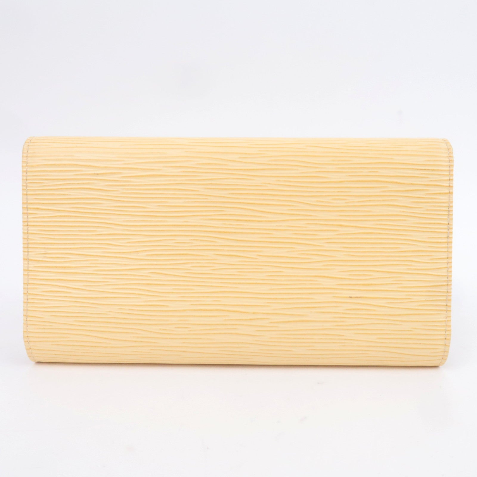 Louis Vuitton Epi Porte Tresor International Long Wallet Vanilla M6338A
