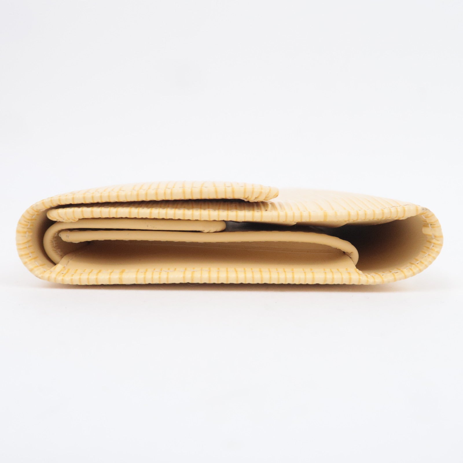 Louis Vuitton Epi Porte Tresor International Long Wallet Vanilla M6338A