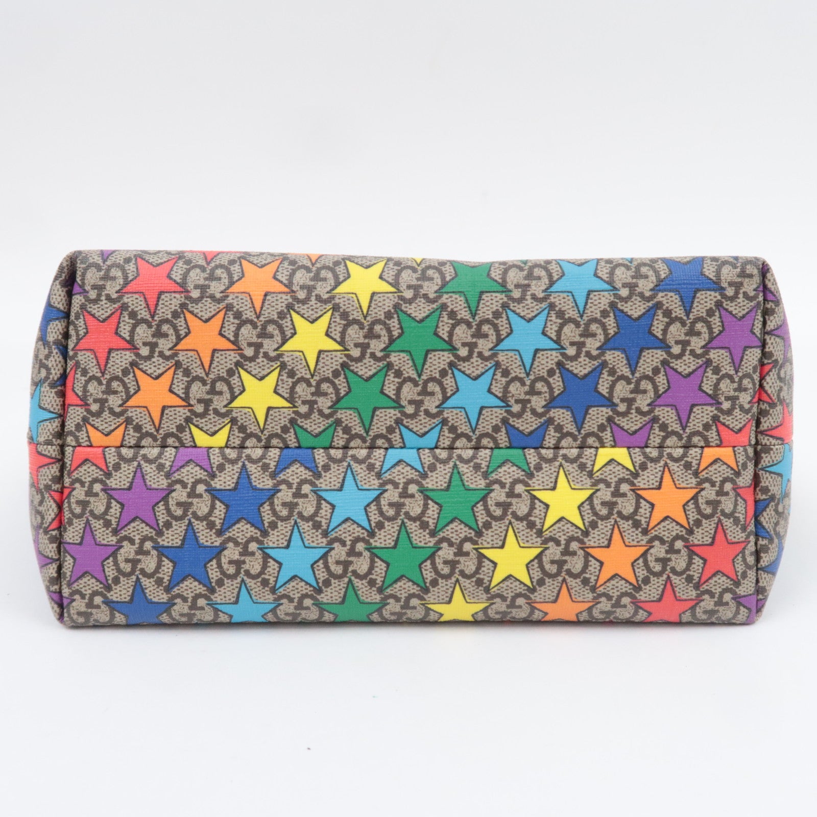 GUCCI Children's Rainbow Star Tote Bag GG Supreme 410812