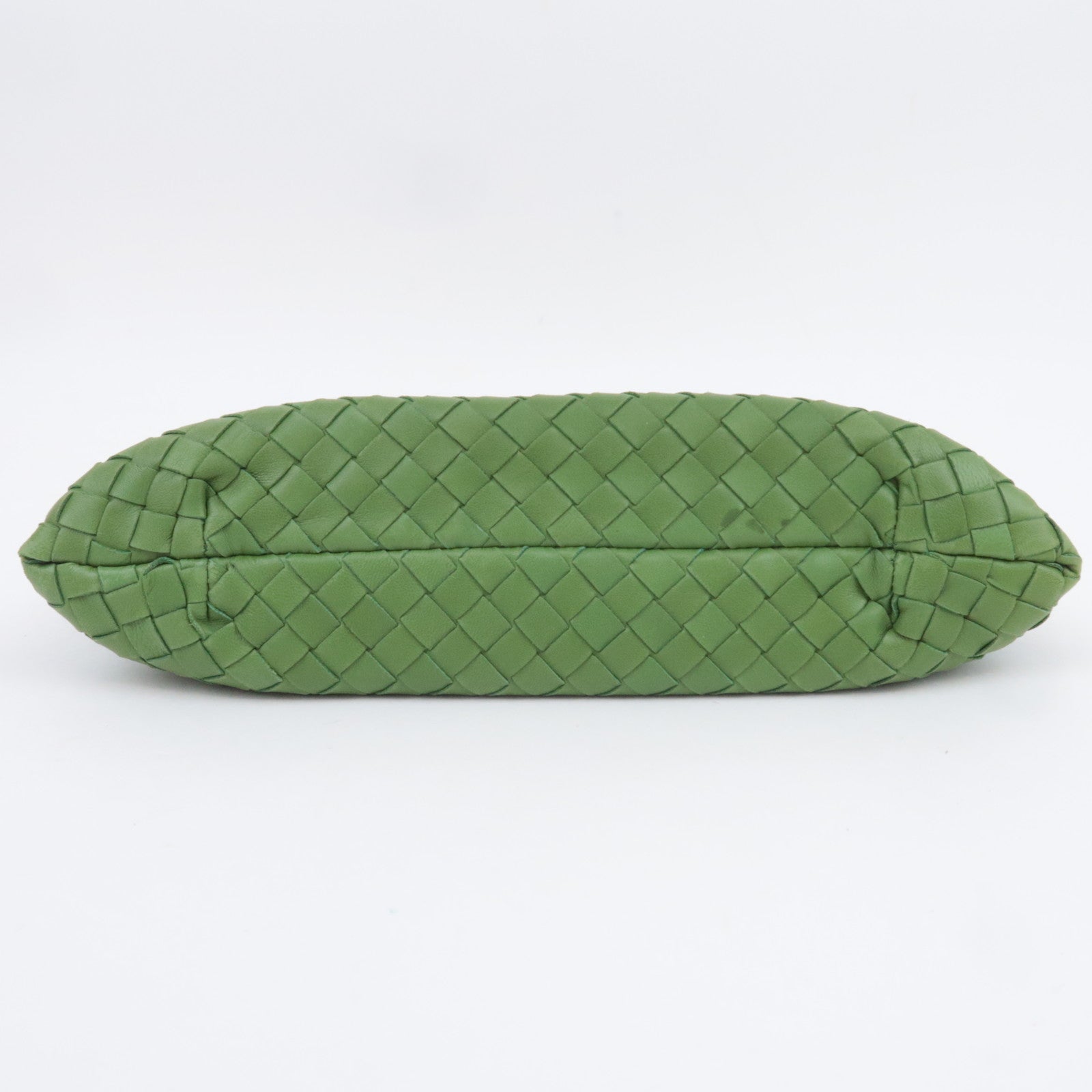 BOTTEGA VENETA Intrecciato Capri Handbag Green 162112