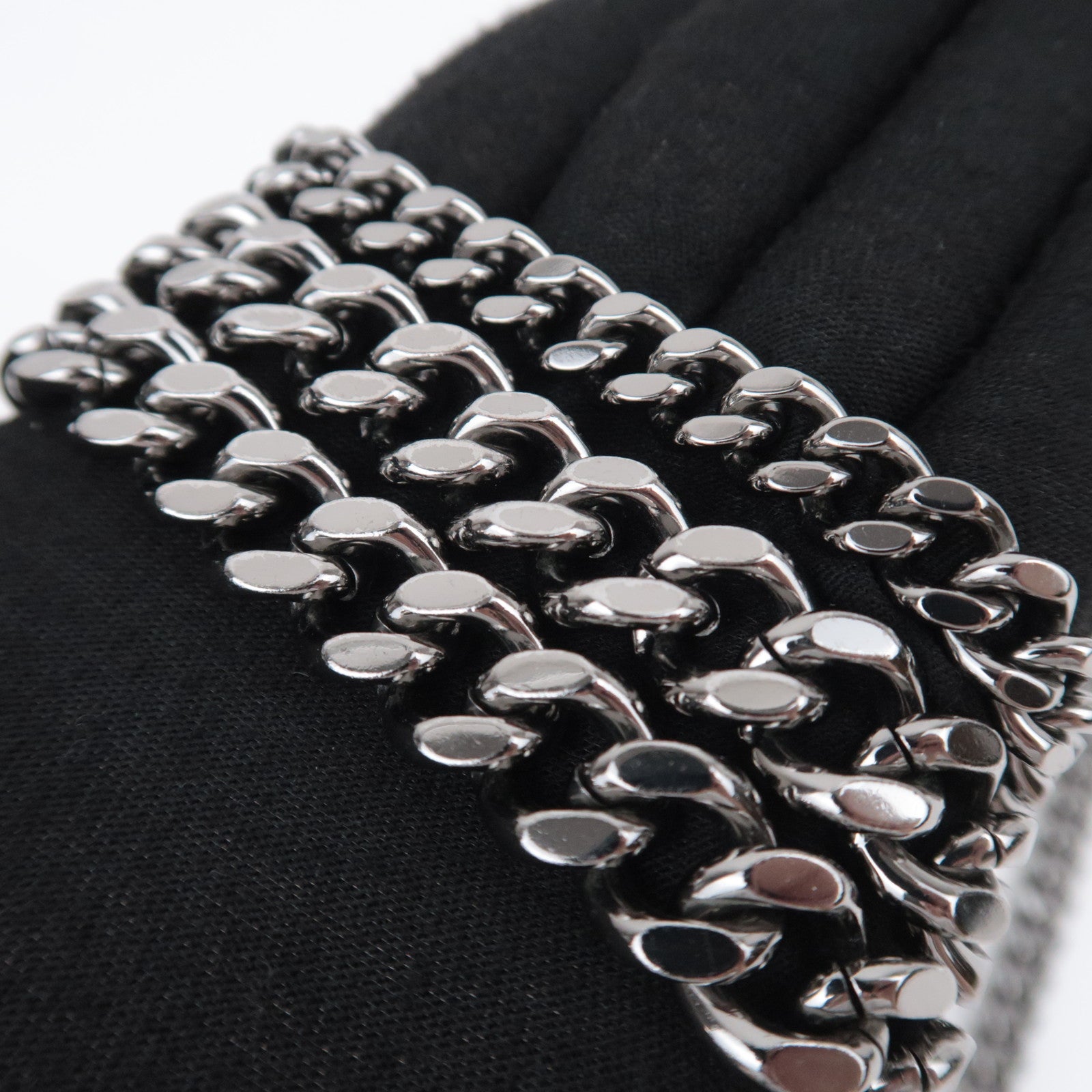 Stella McCartney Falabella 2Way Chain Shoulder Bag Vegan Leather Gray