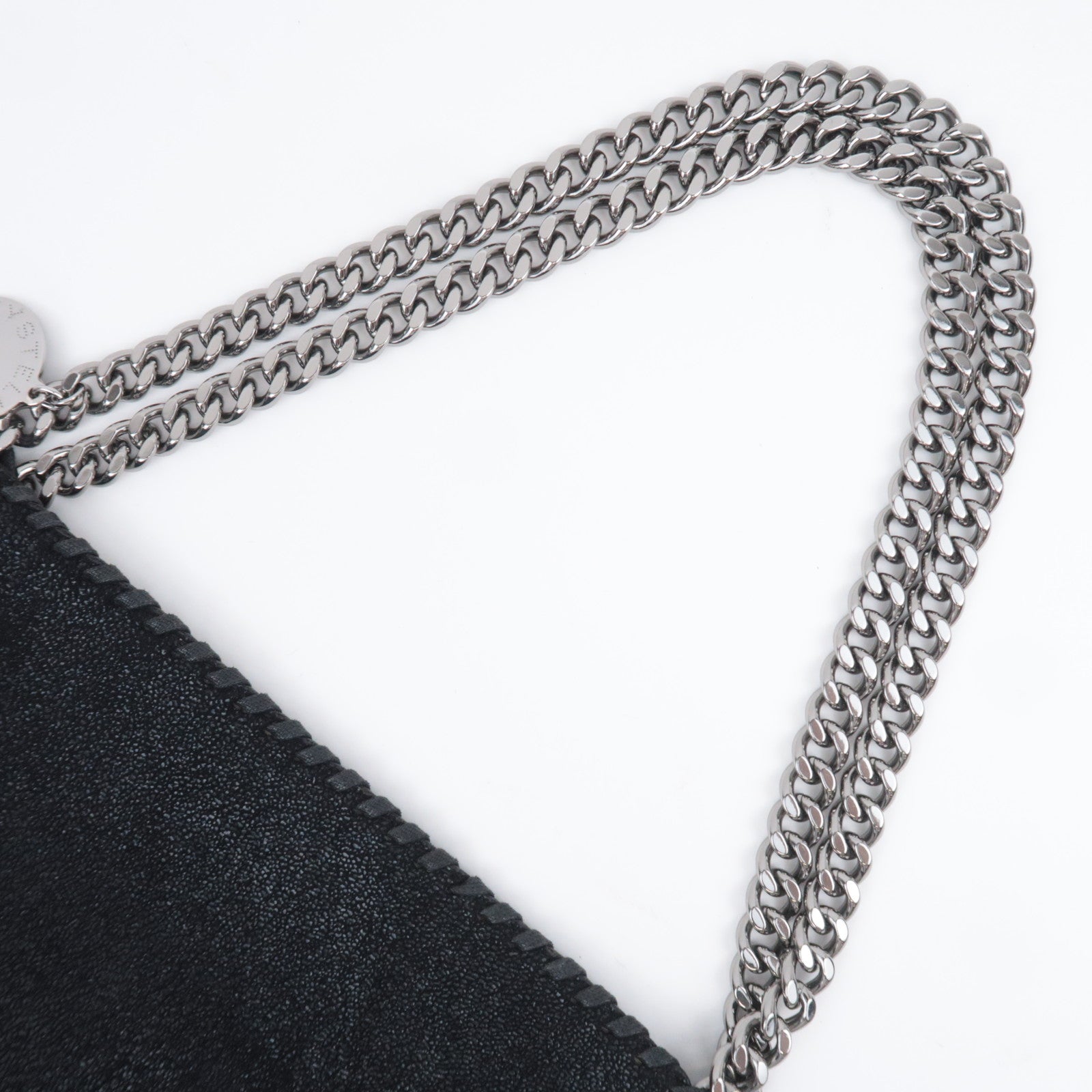 Stella McCartney Falabella Chain Tote Bag Vegan Leather Black