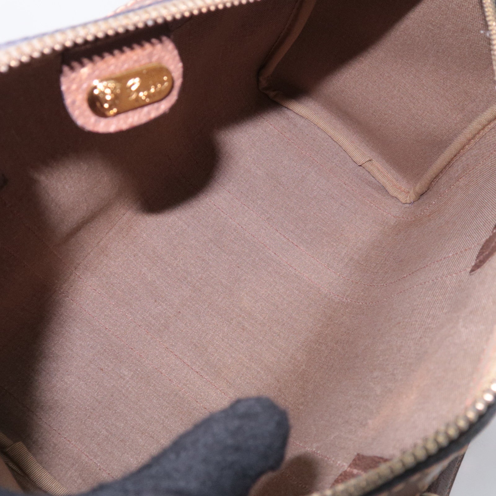 GUCCI Old GUCCI GG Plus Boston Bag Brown 002.98.8