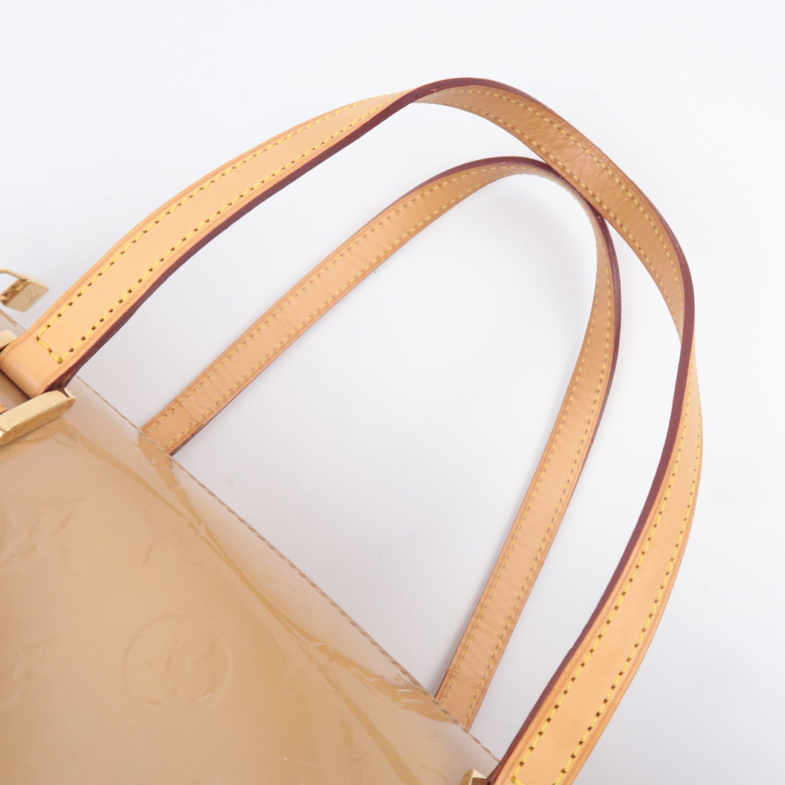 Louis Vuitton Monogram Vernis Bedford Shoulder Bag Noisette M91329