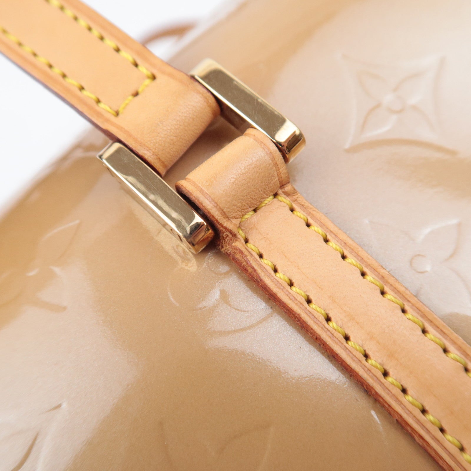 Louis Vuitton Monogram Vernis Bedford Shoulder Bag Noisette M91329