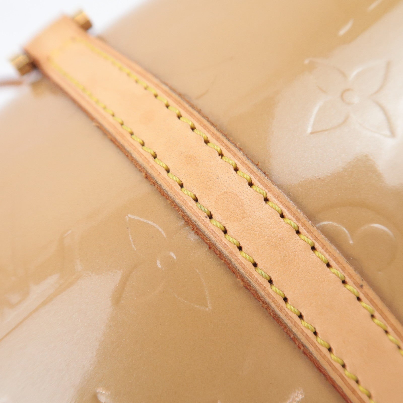 Louis Vuitton Monogram Vernis Bedford Shoulder Bag Noisette M91329