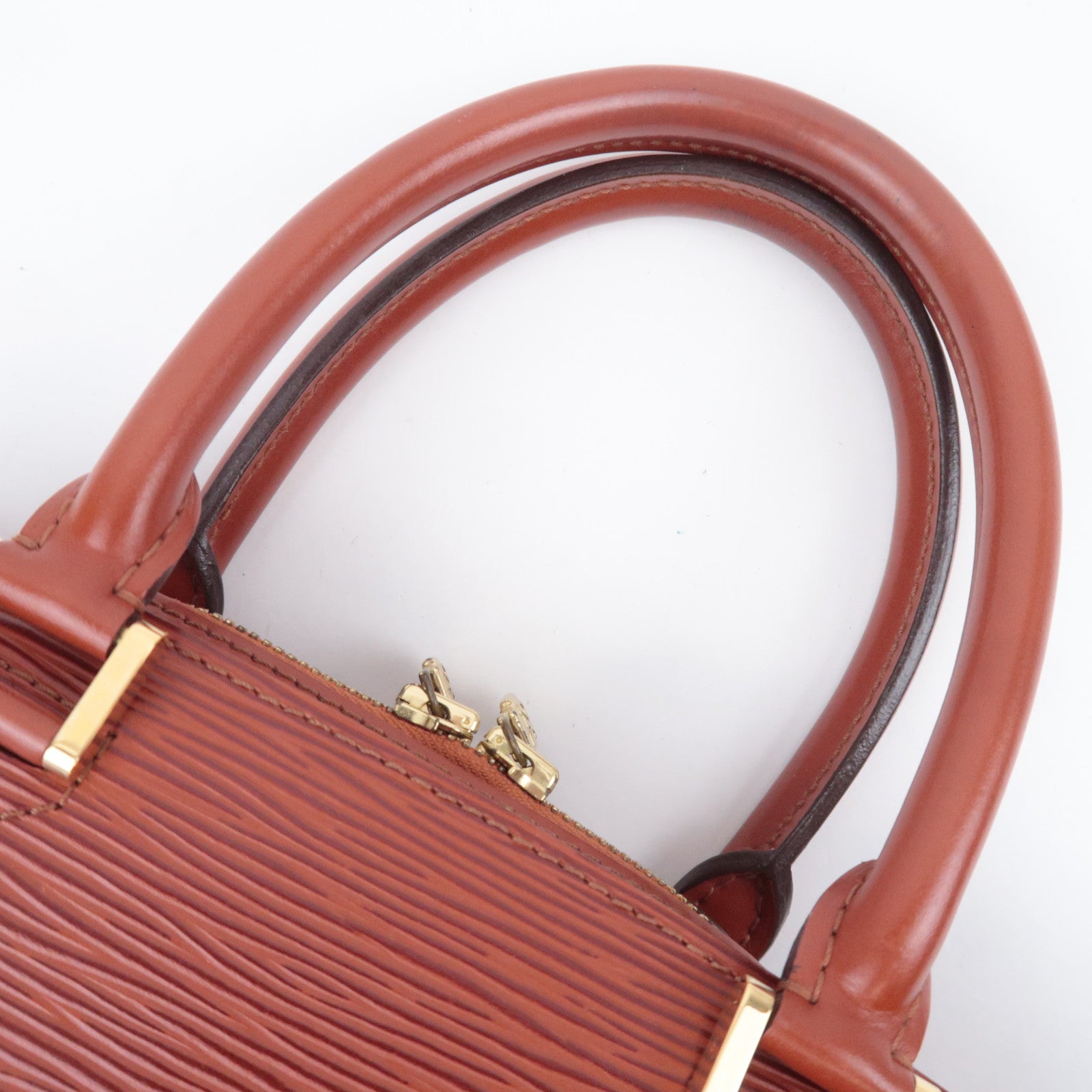 Louis Vuitton Epi Pont Neuf Handbag Kenya Brown N52053