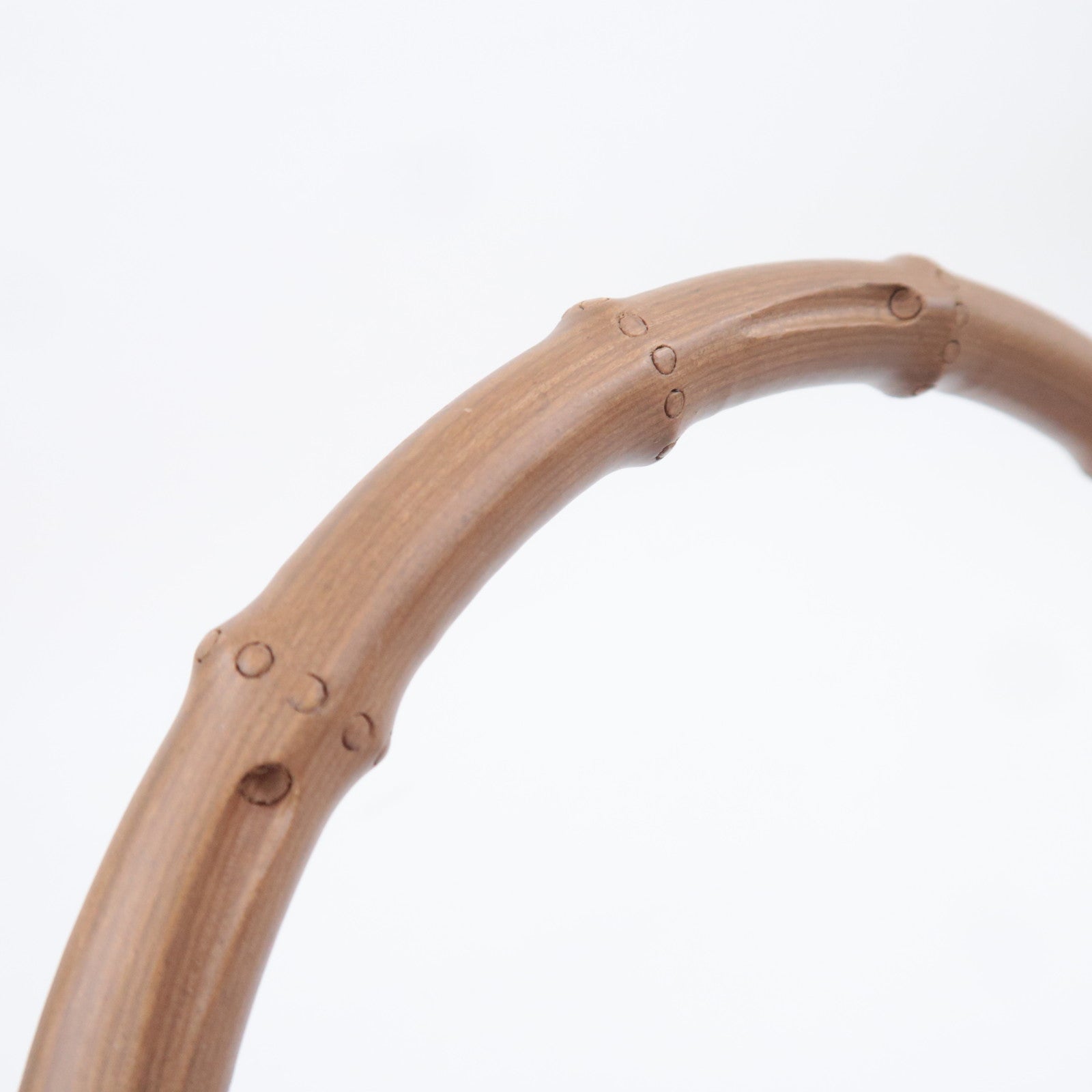 GUCCI Jackie Bamboo Suede Leather Shoulder Bag Orange Brown 001.4096