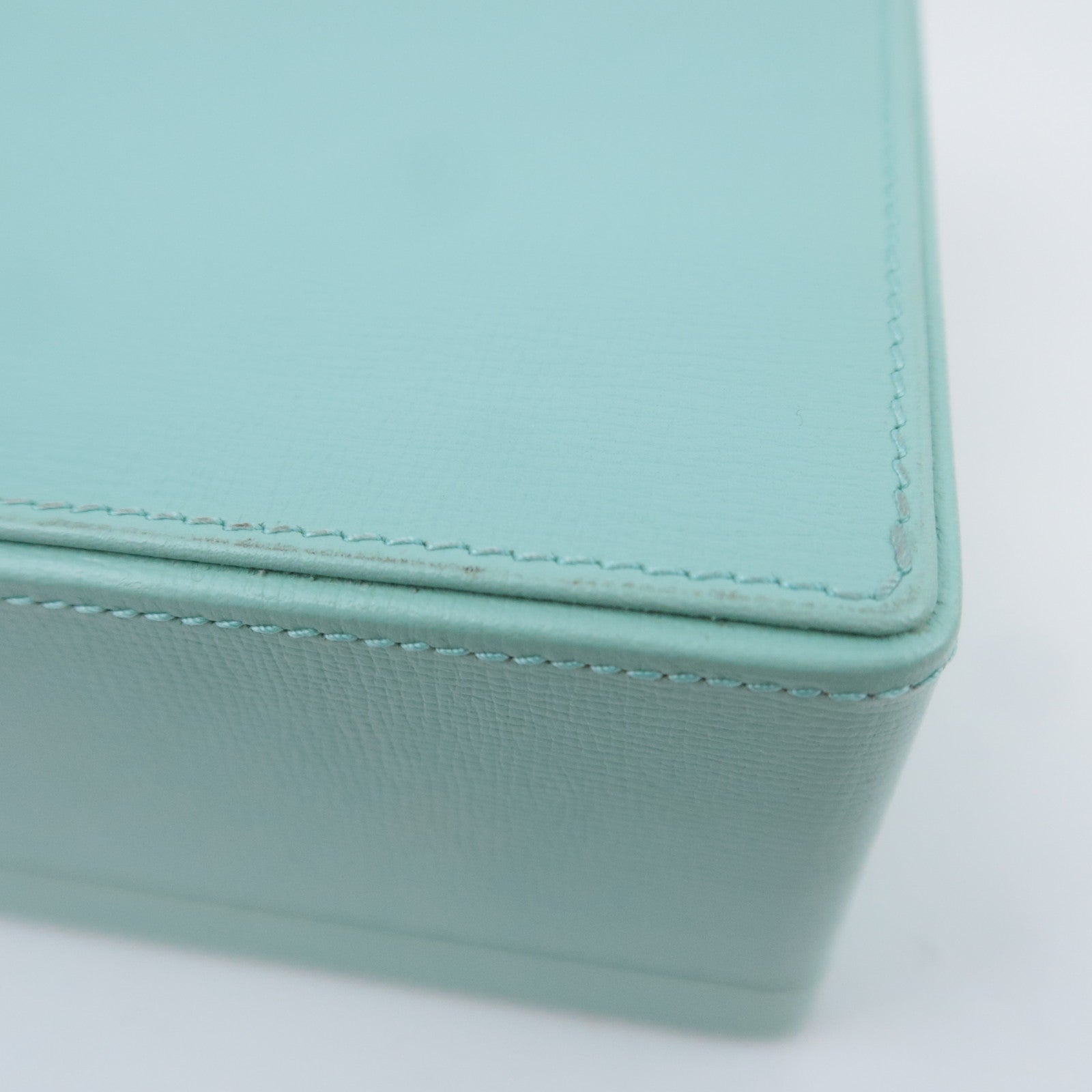 Tiffany Leather Jewelry Box Tiffany Blue