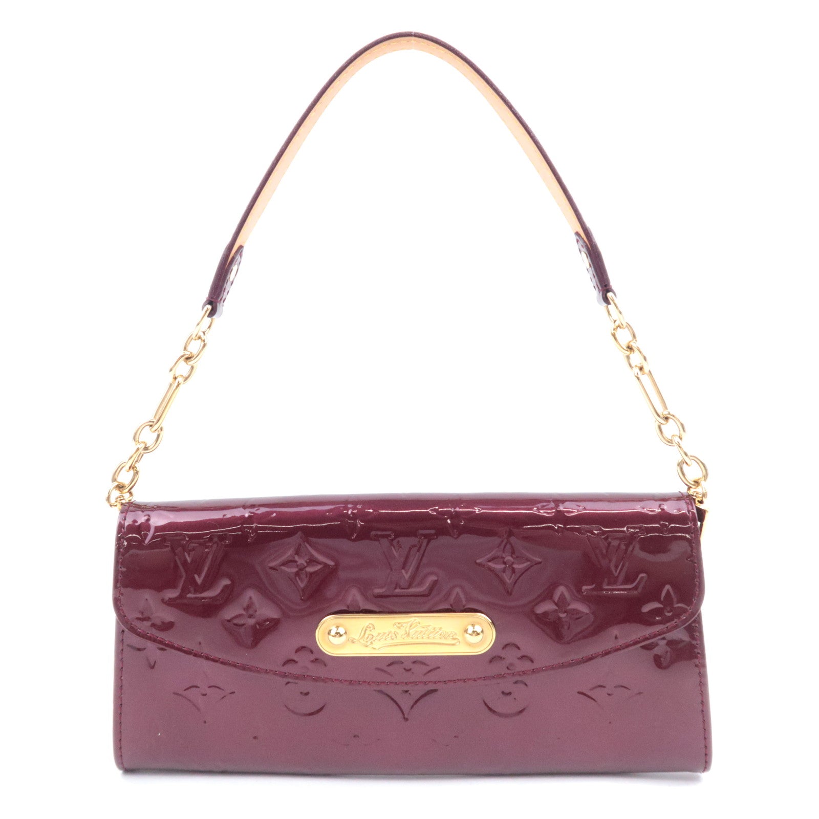 Louis Vuitton Monogram Vernis Sunset Boulevard Shoulder Bag Rouge Fauviste M9167990726
