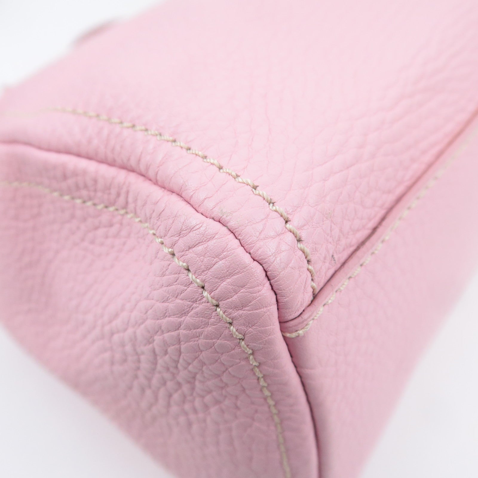 CELINE Boogie Bag Leather Handbag Pink