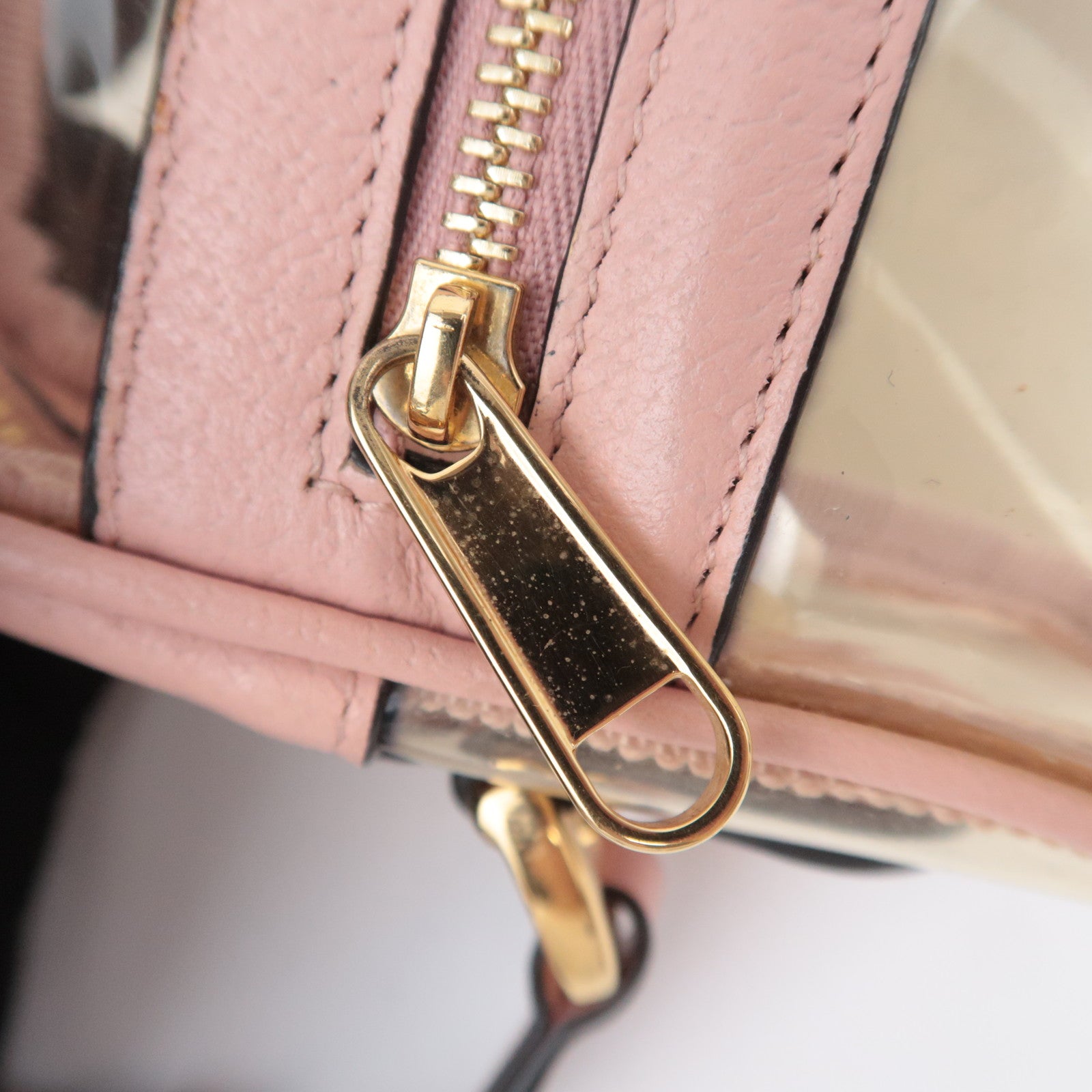 GUCCI Ophidia Clear Shoulder Bag Pink 517351