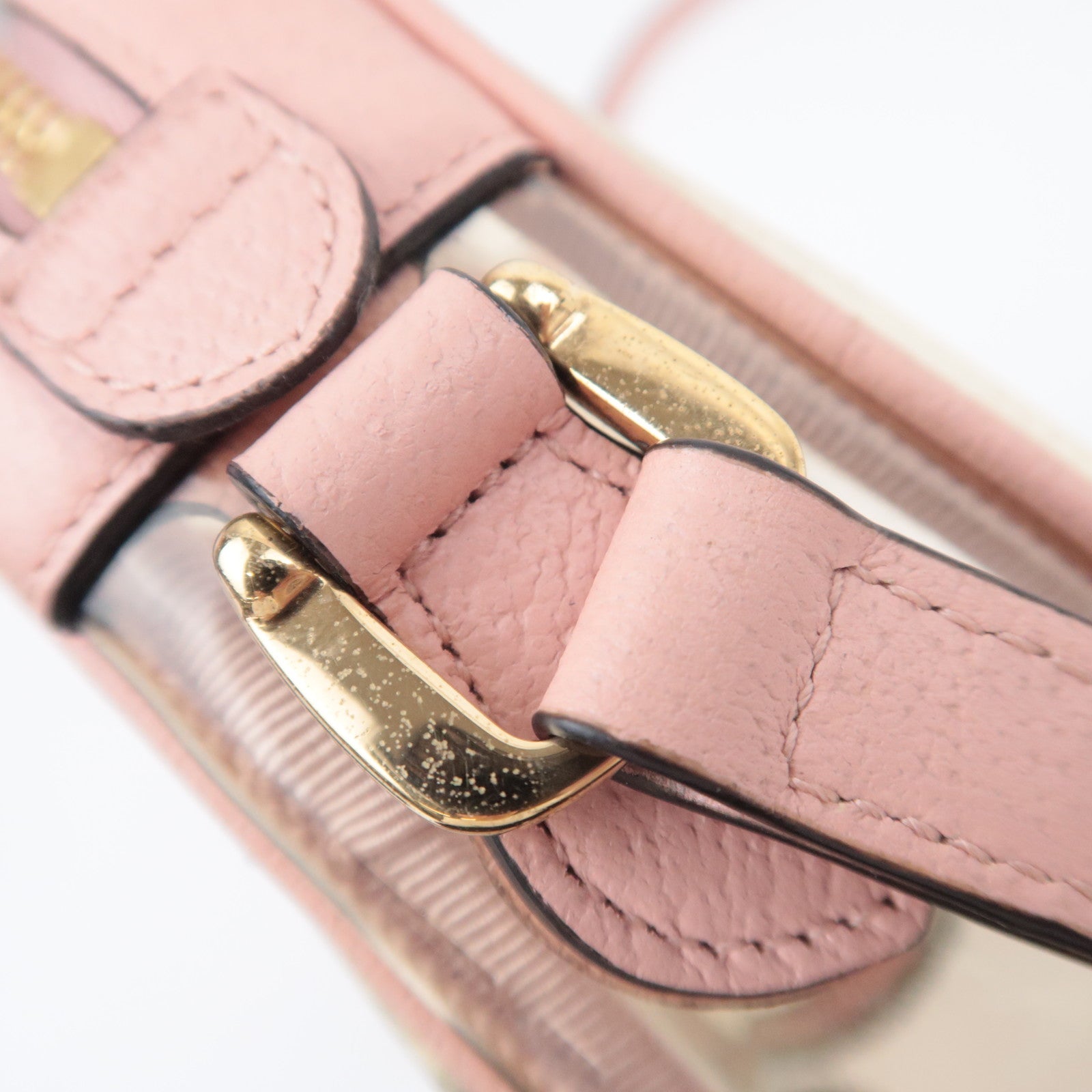 GUCCI Ophidia Clear Shoulder Bag Pink 517351
