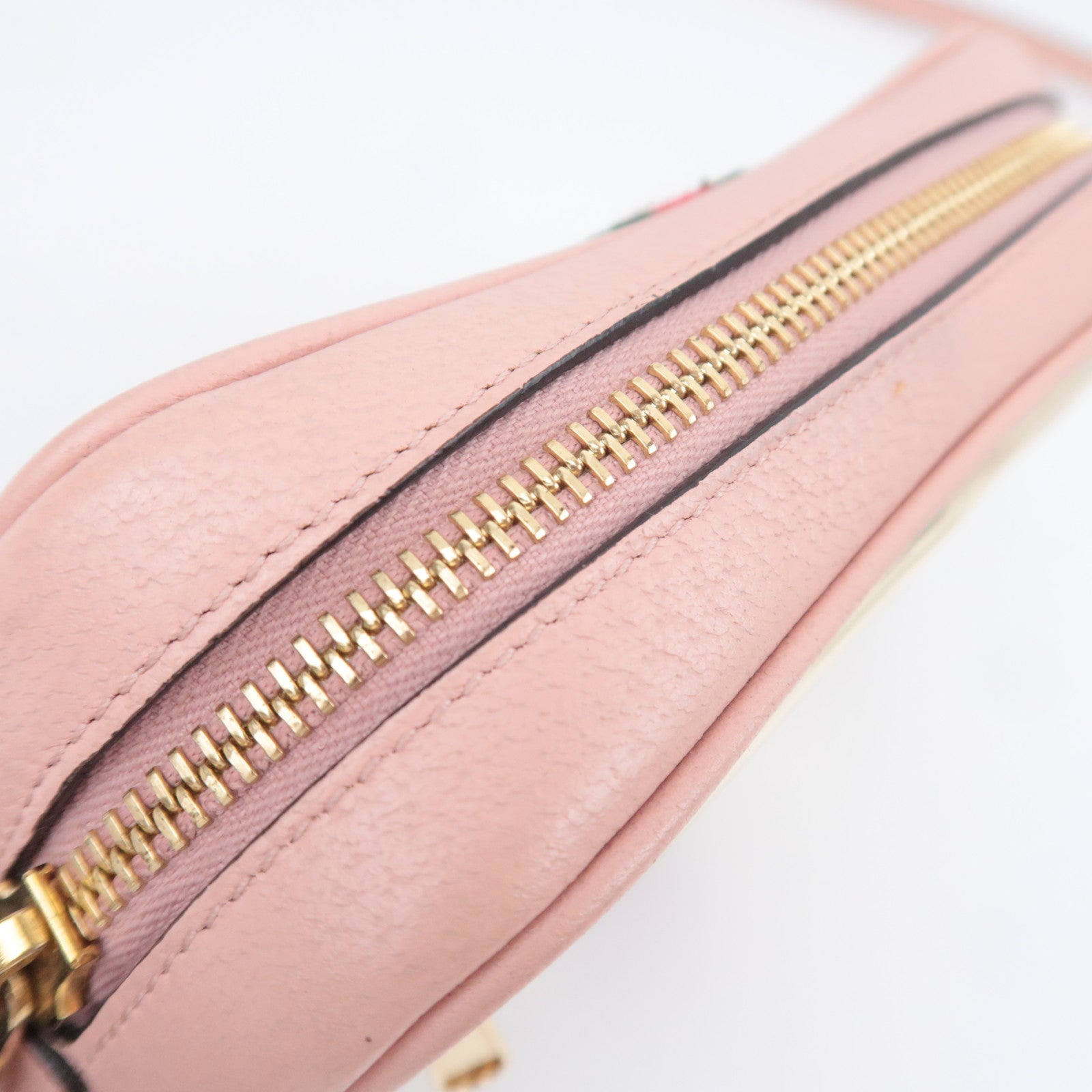 GUCCI Ophidia Clear Shoulder Bag Pink 517351