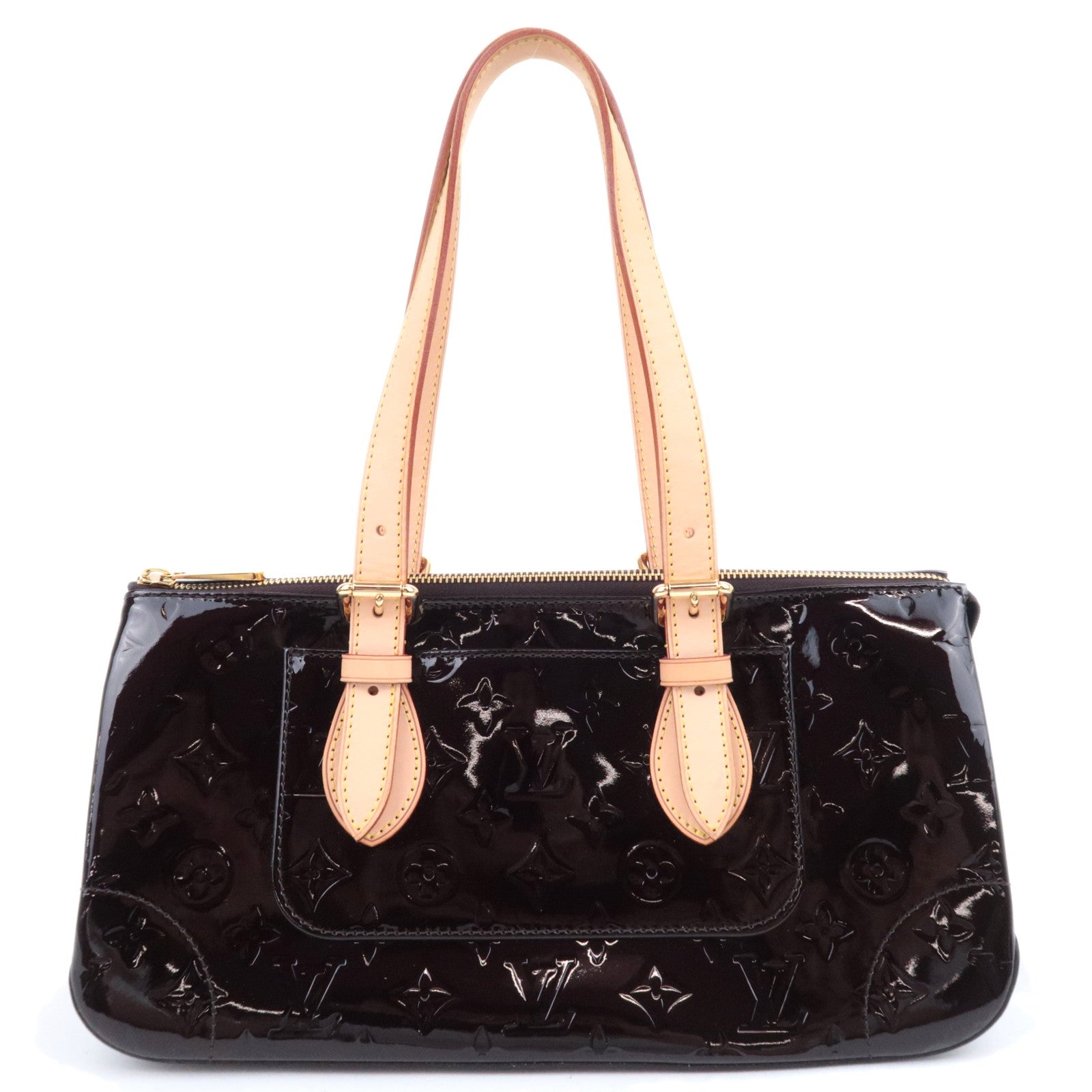 Louis Vuitton Monogram Vernis Rosewood Avenue Shoulder Bag Amarante M9351090819