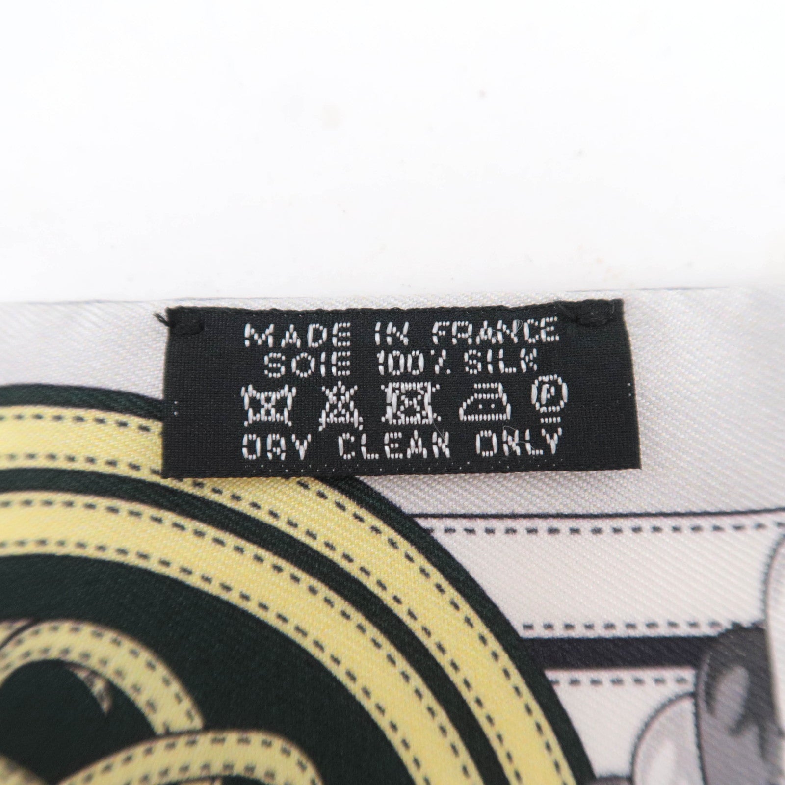 HERMES Twilly Scarf Grande Tenue 100% Silk Gray