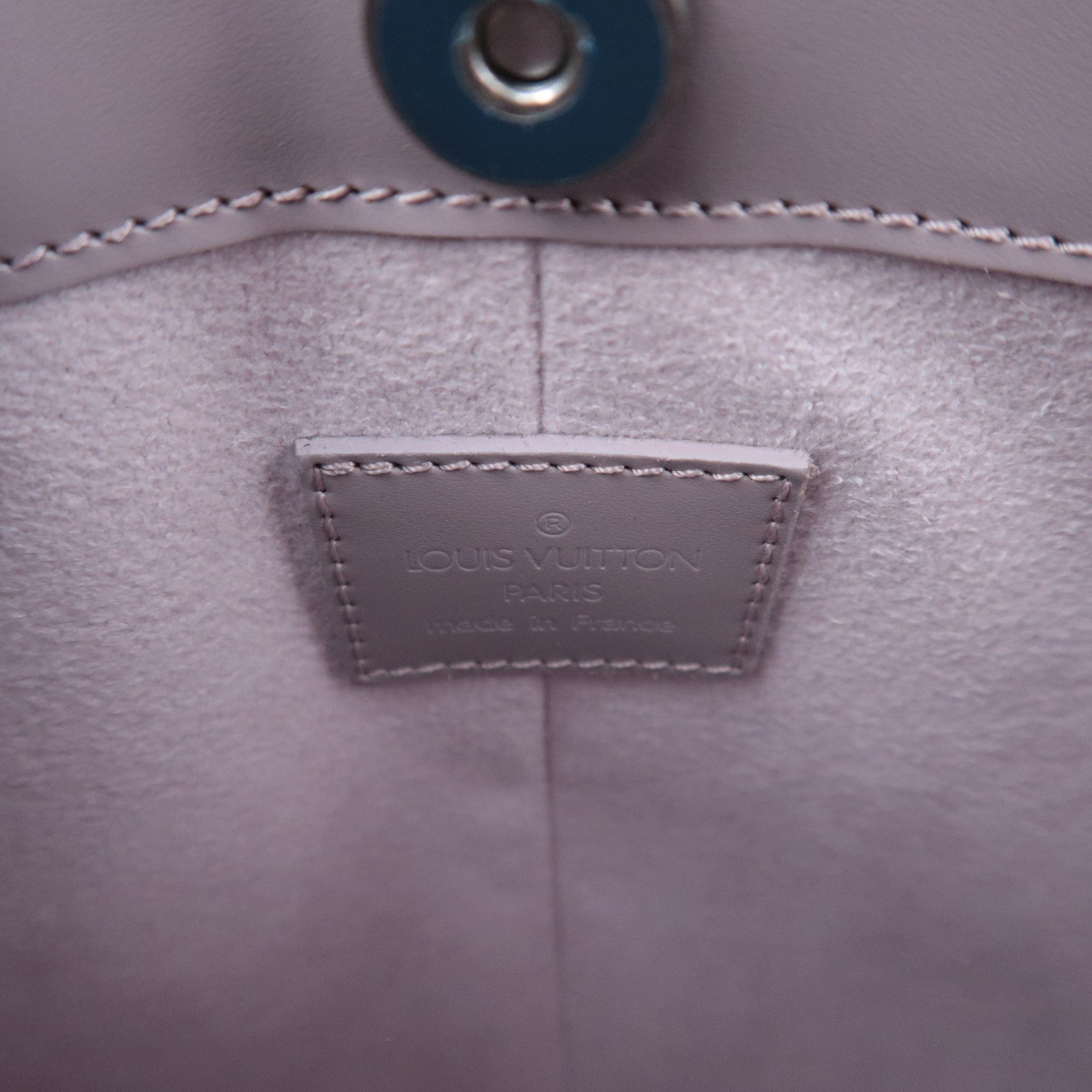 Louis Vuitton Epi Demi Lune Shoulder Bag Lilac M5262B