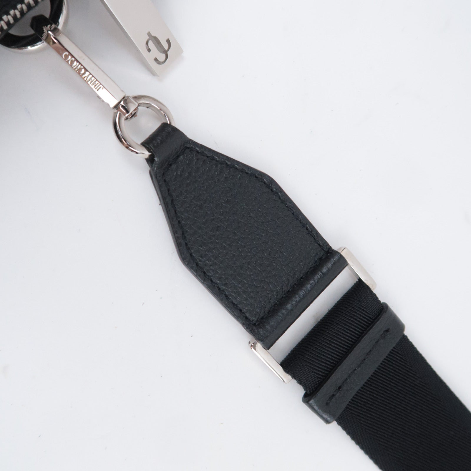 JIMMY CHOO Star Studs Leather Shoulder Bag Black
