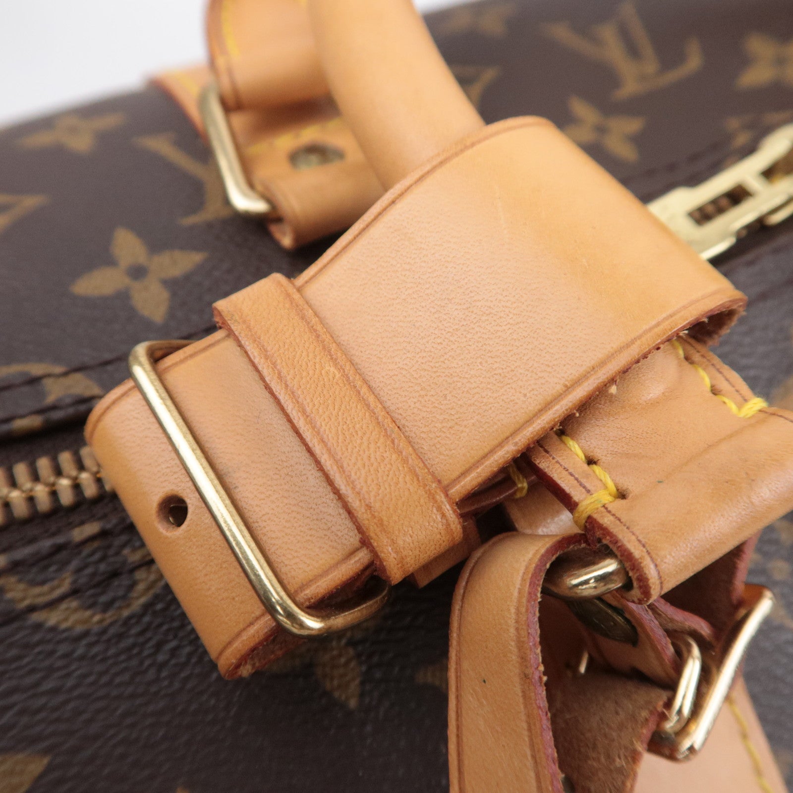 Louis Vuitton Monogram Keepall Bandouliere 55 Travel Bag M41414