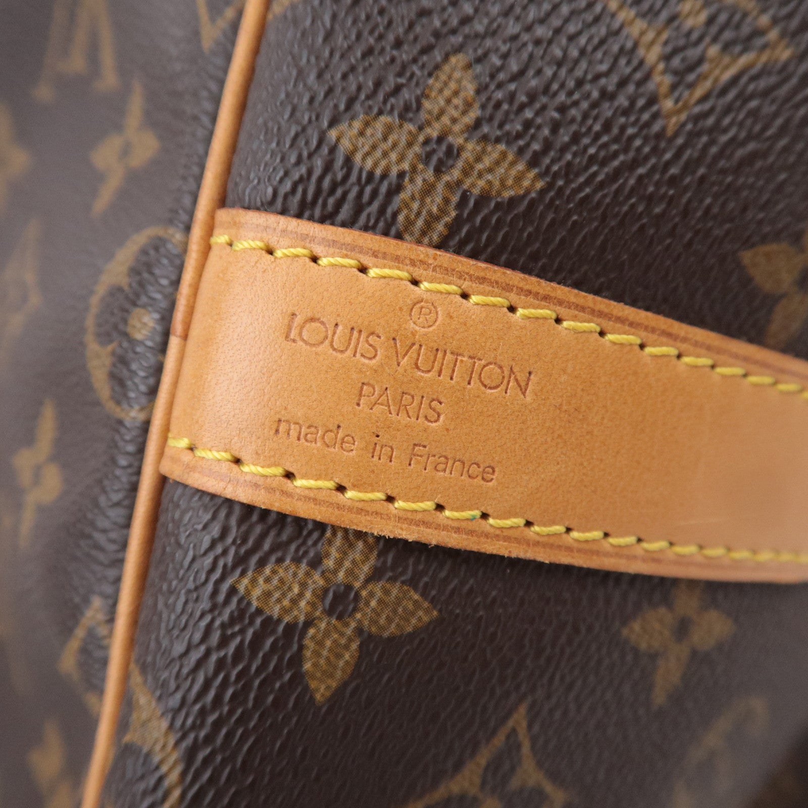 Louis Vuitton Monogram Keepall Bandouliere 55 Travel Bag M41414
