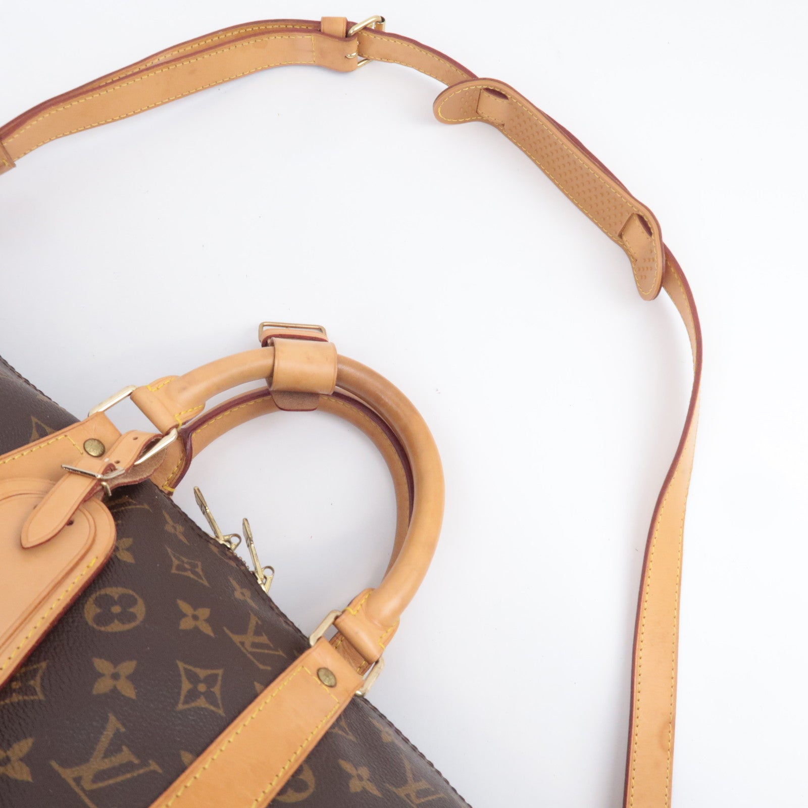 Louis Vuitton Monogram Keepall Bandouliere 50 Travel Bag M41416