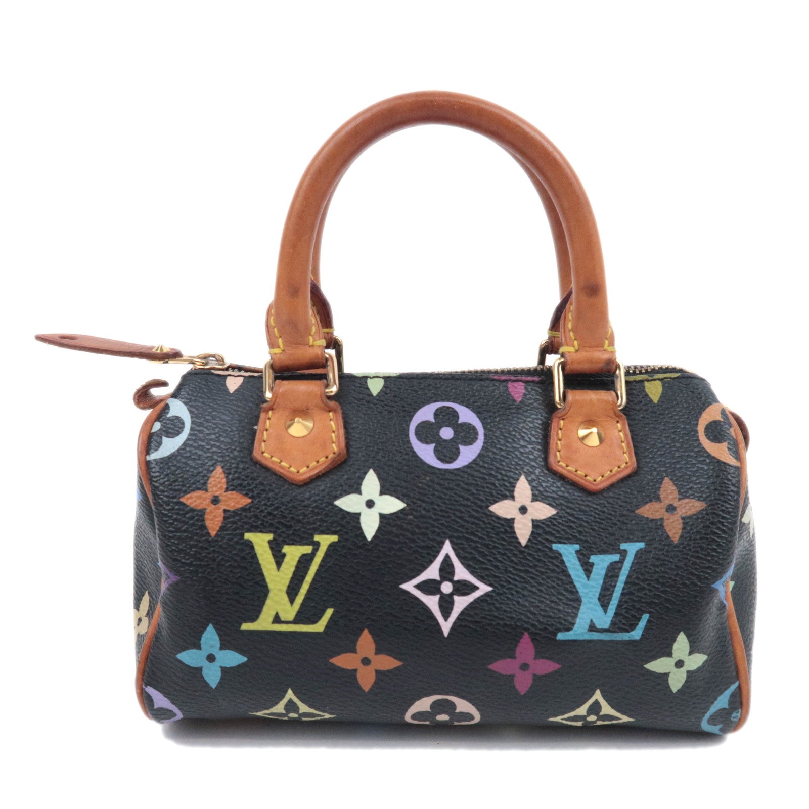 Louis Vuitton Monogram Multicolor Murakami Mini Speedy Noir M9264490943