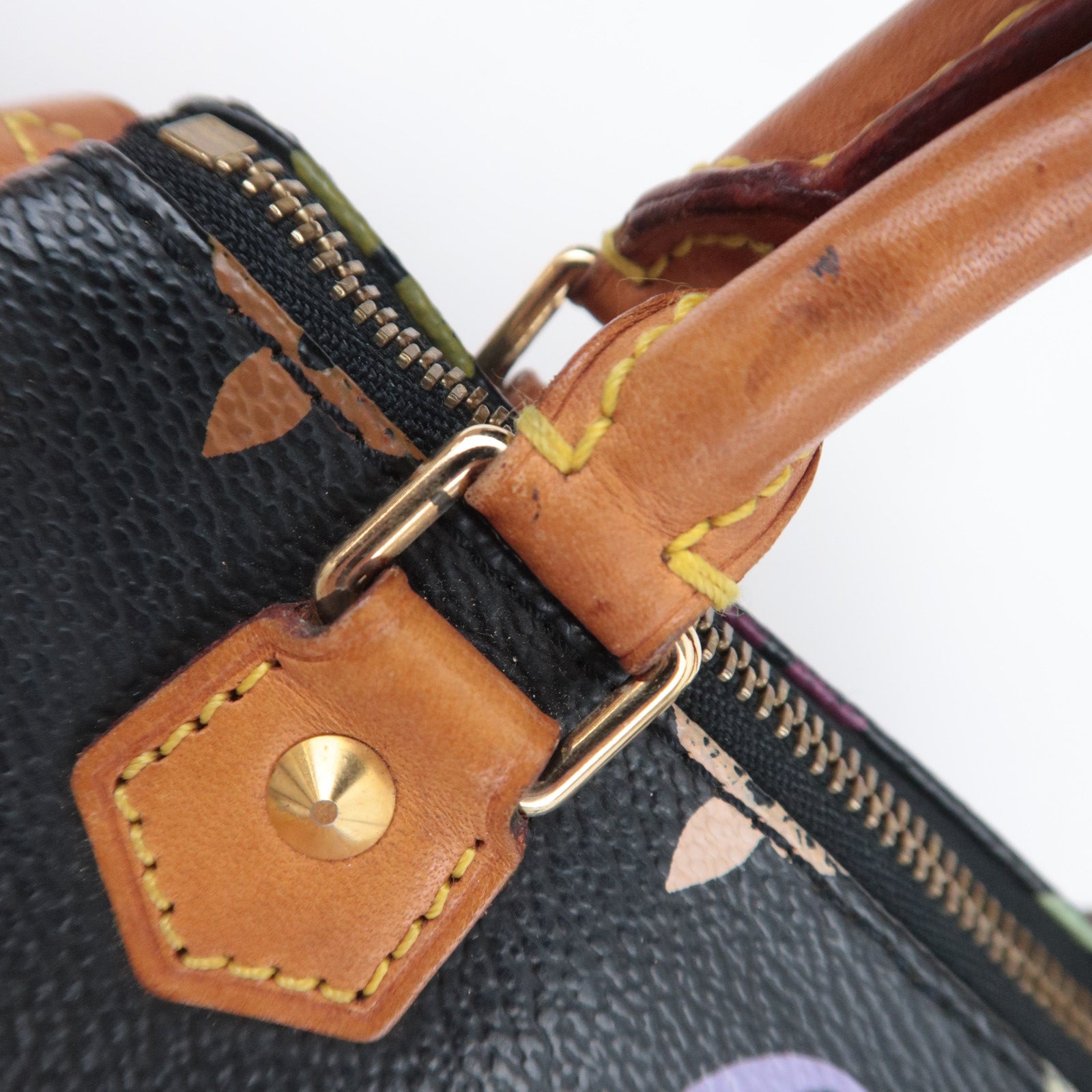 Louis Vuitton Monogram Multicolor Murakami Mini Speedy Noir M92644