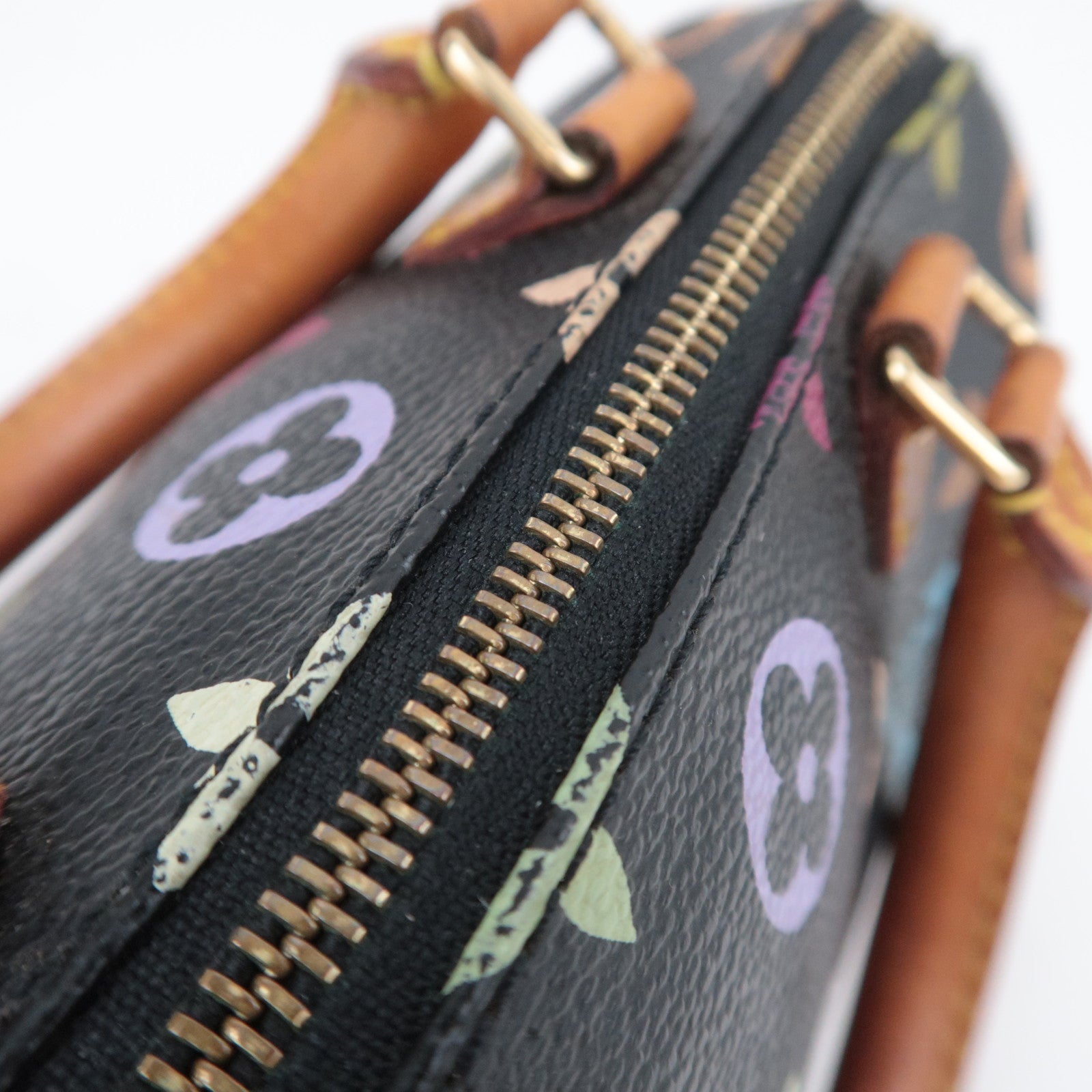 Louis Vuitton Monogram Multicolor Murakami Mini Speedy Noir M92644