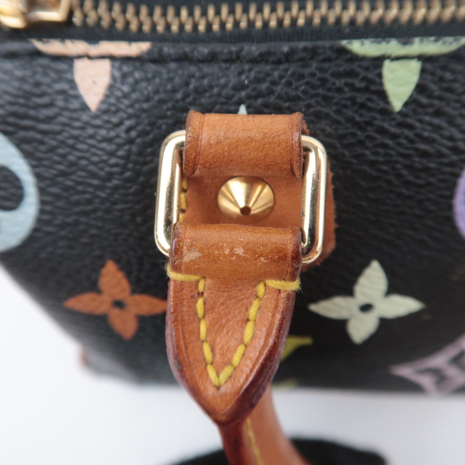 Louis Vuitton Monogram Multicolor Murakami Mini Speedy Noir M92644