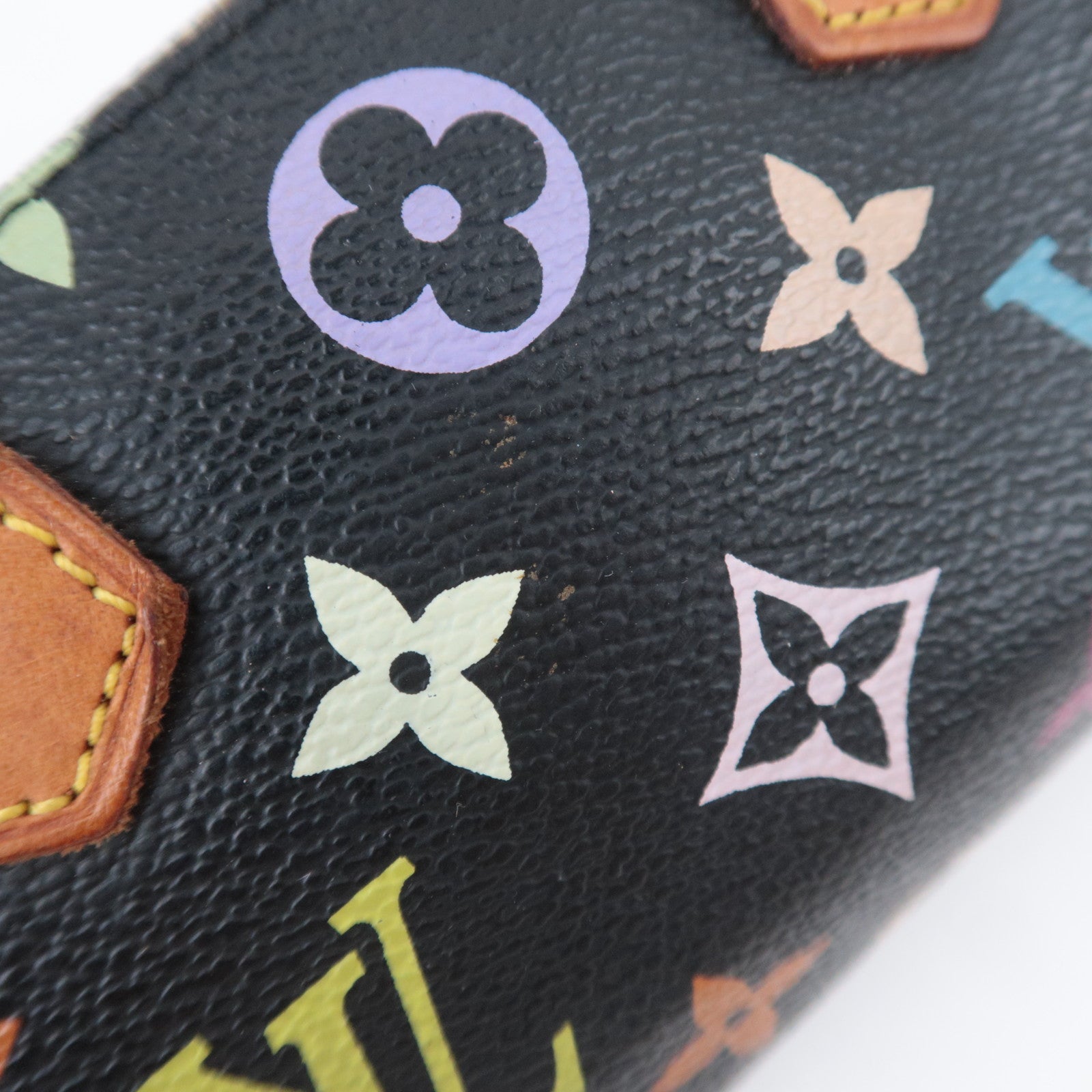 Louis Vuitton Monogram Multicolor Murakami Mini Speedy Noir M92644