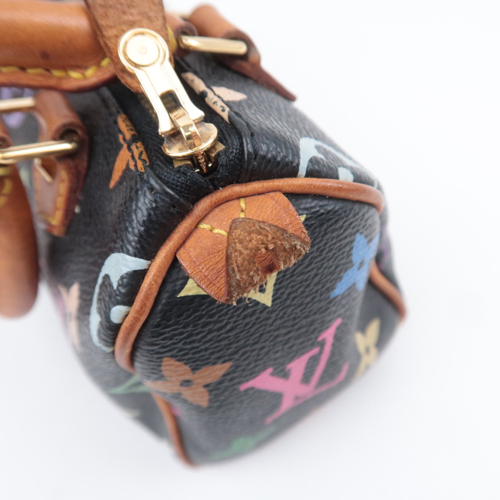 Louis Vuitton Monogram Multicolor Murakami Mini Speedy Noir M92644