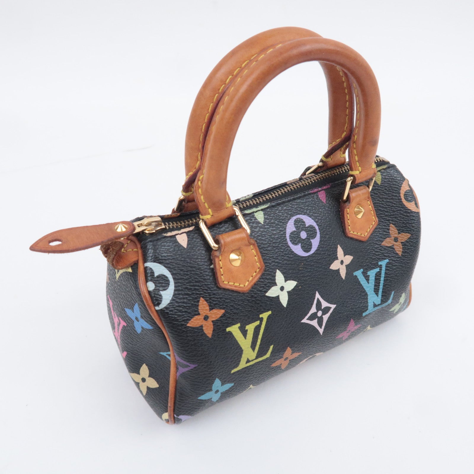 Louis Vuitton Monogram Multicolor Murakami Mini Speedy Noir M92644