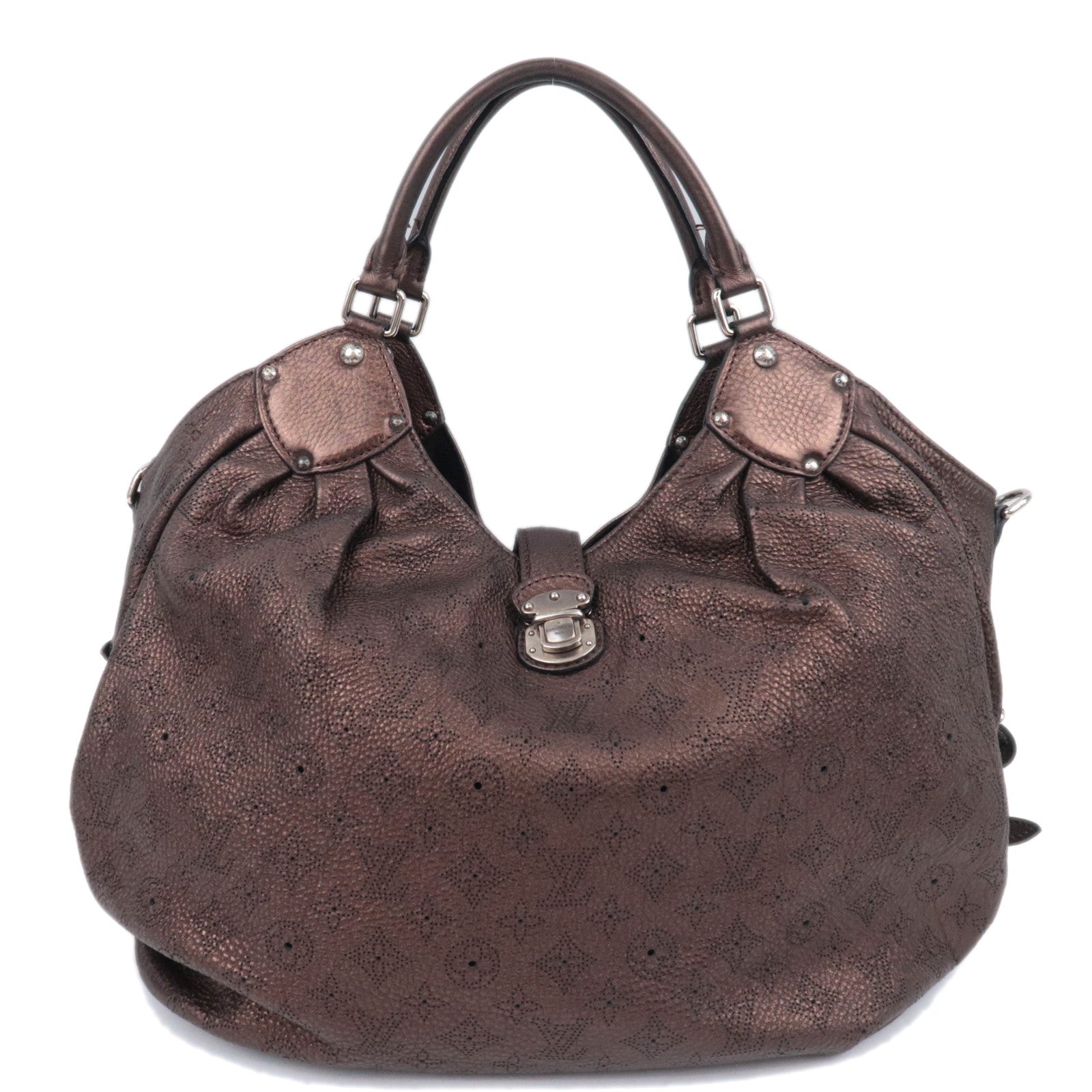 Louis Vuitton Monogram Mahina XL Shoulder Bag Bronze M9571490945