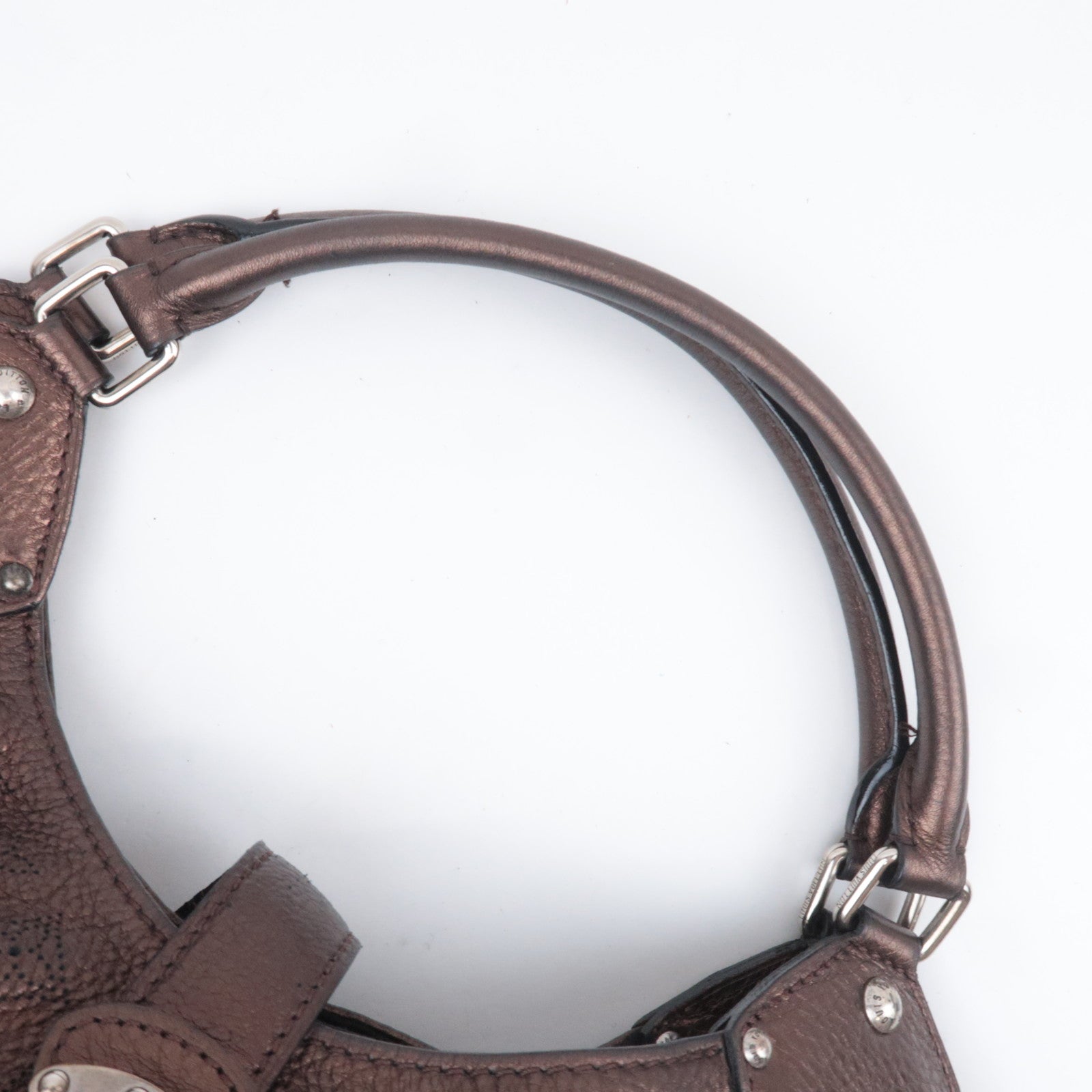 Louis Vuitton Monogram Mahina XL Shoulder Bag Bronze M95714