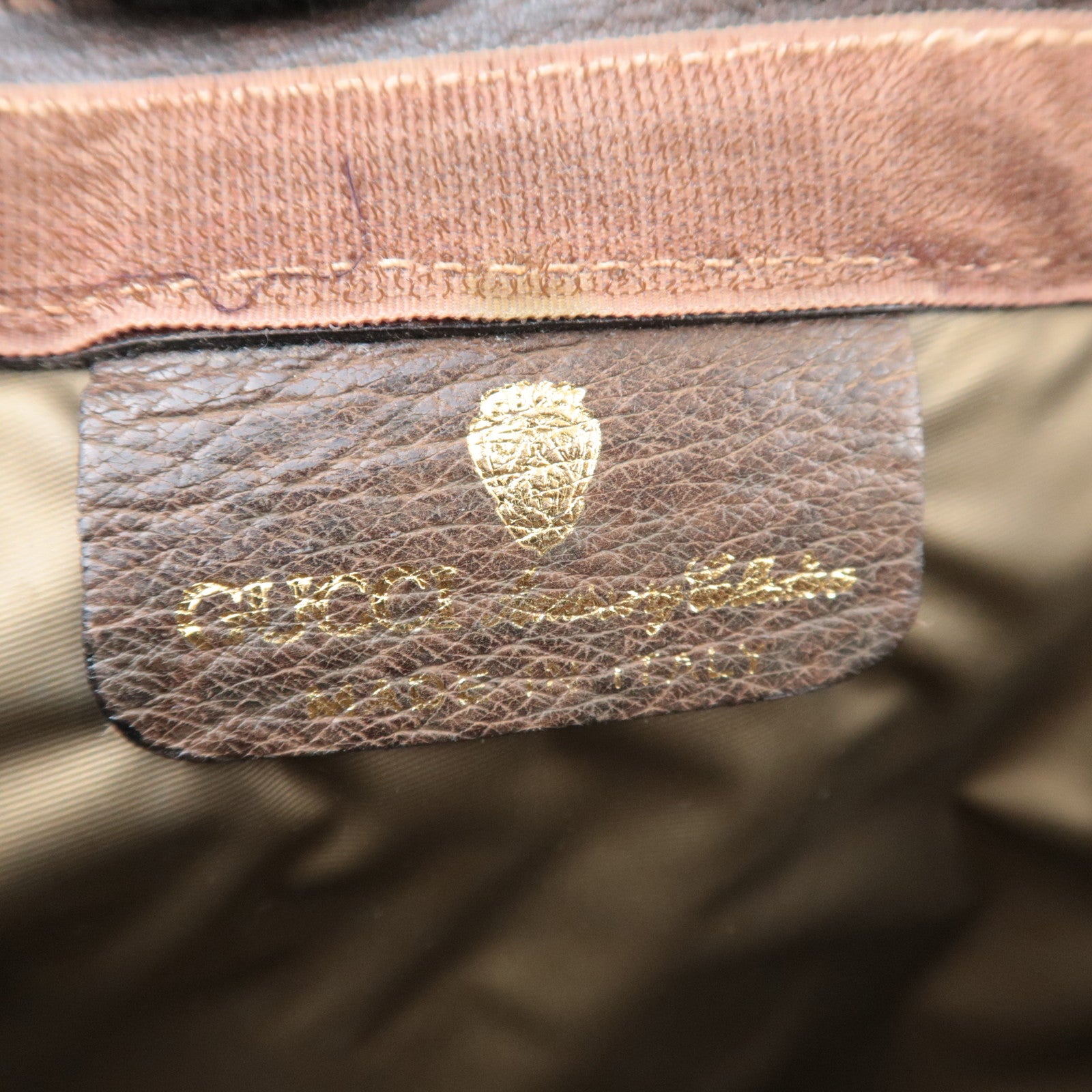 GUCCI Old Gucci GG Plus Clutch Bag Beige