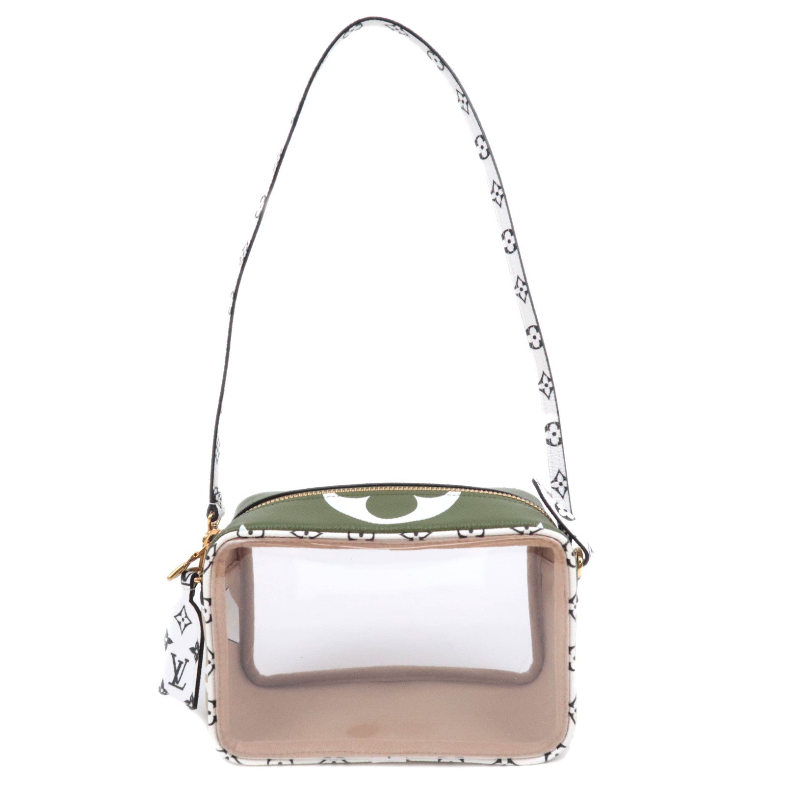 Louis Vuitton Monogram Giant Beach Clear Bag Khaki M6761091006