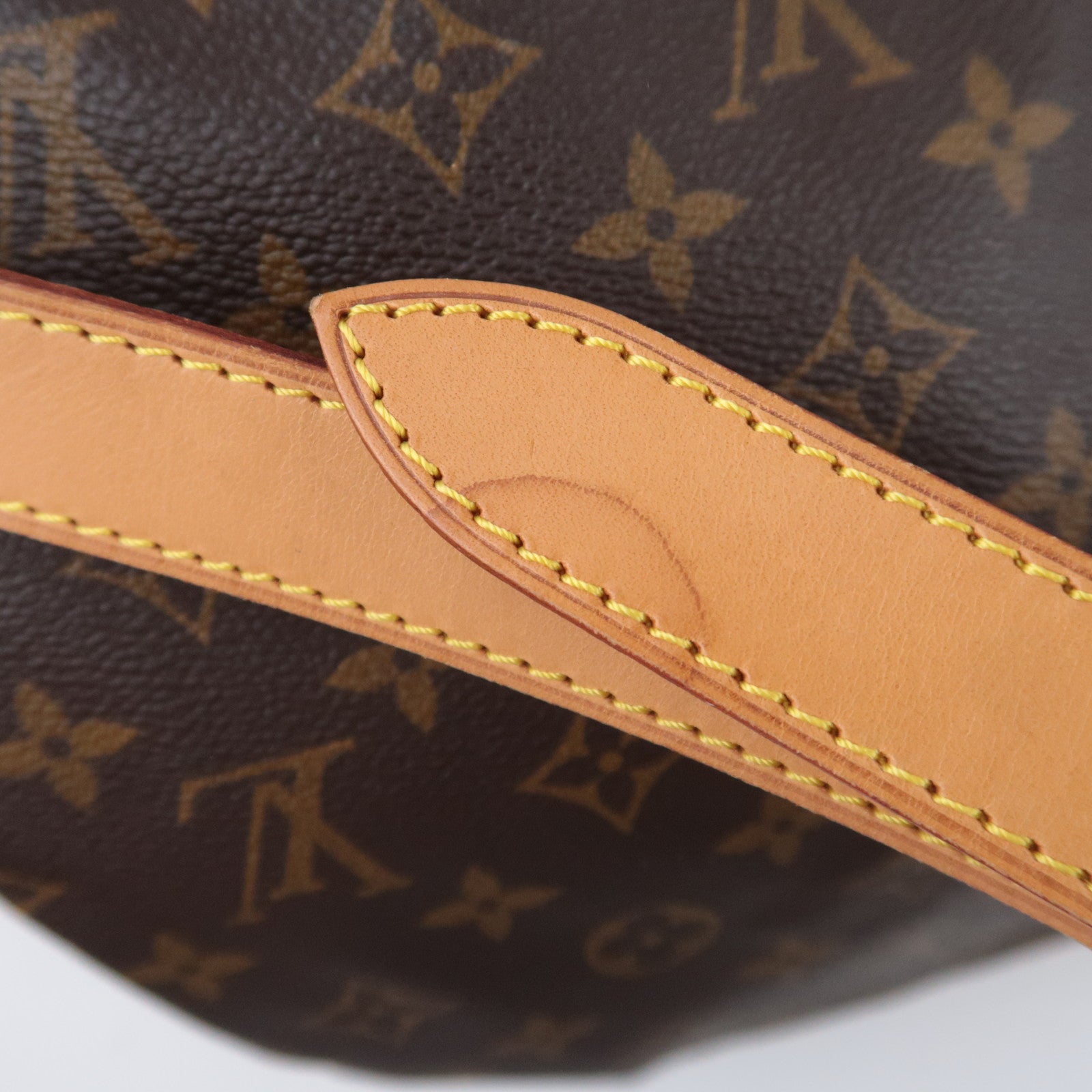 Louis Vuitton Monogram Keepall Bandouliere 55 Travel Bag M41414