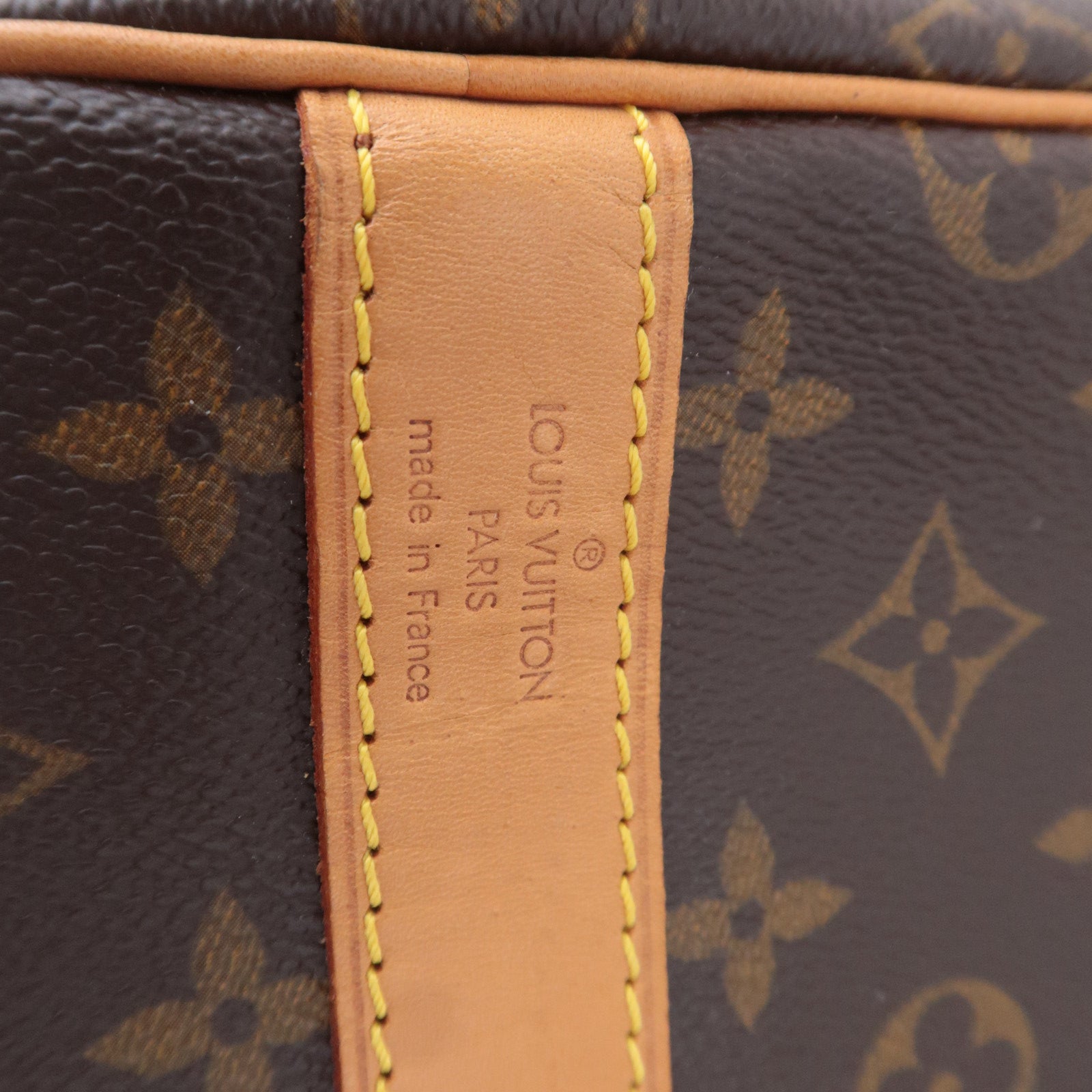 Louis Vuitton Monogram Keepall Bandouliere 55 Travel Bag M41414