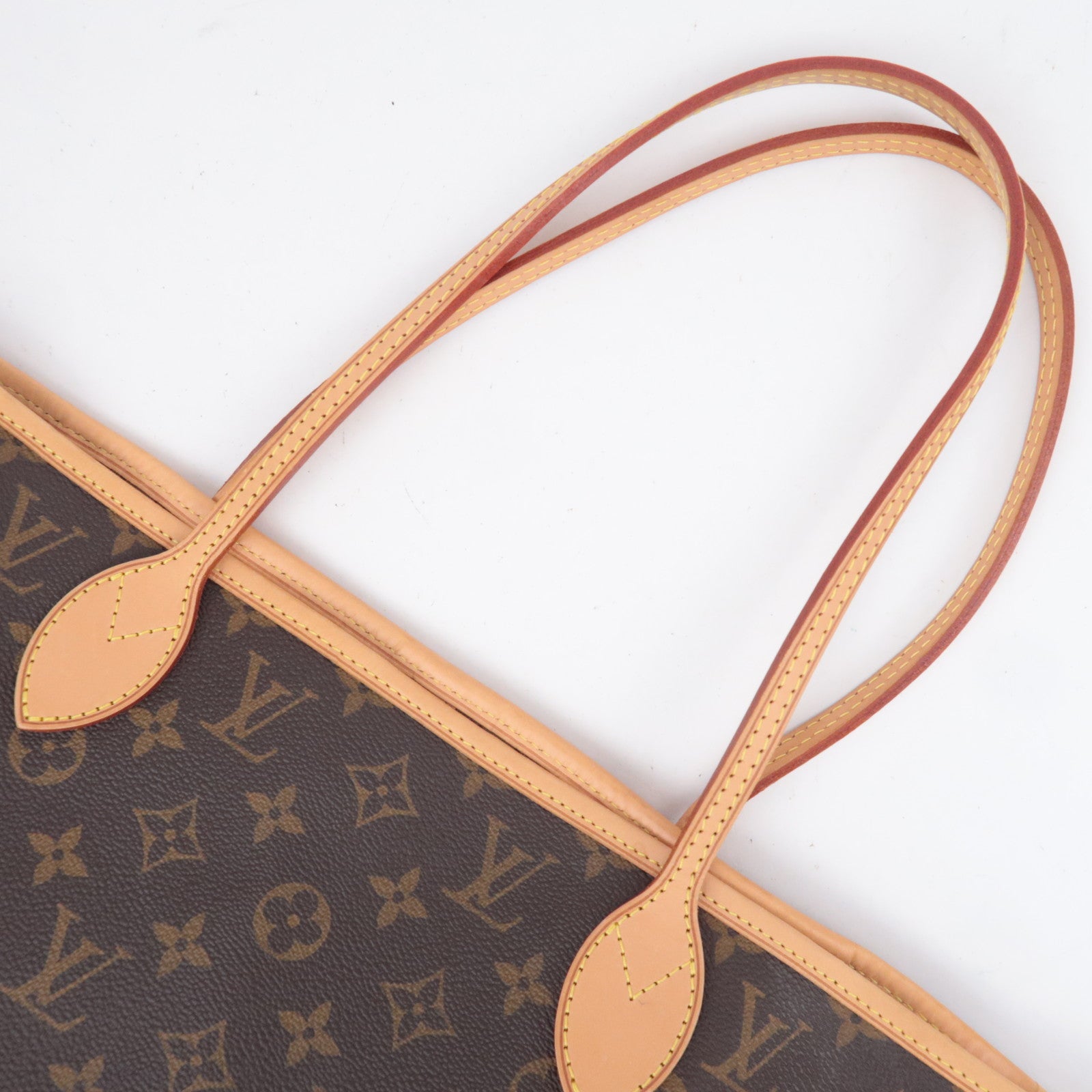 Louis Vuitton Monogram Neverfull MM Tote Bag M40156 CA4140