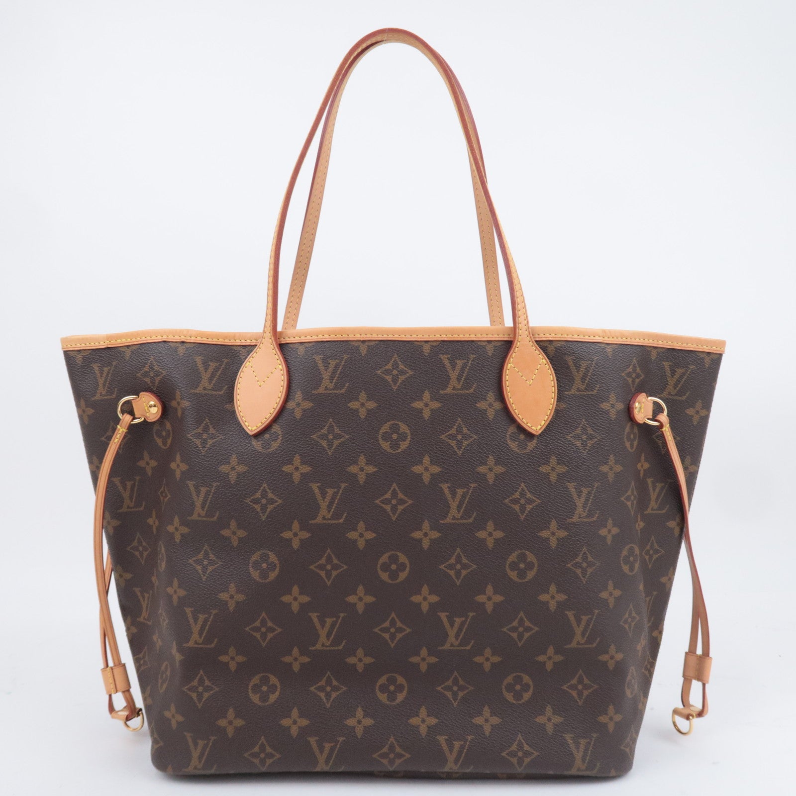 Louis Vuitton Monogram Neverfull MM Tote Bag M40156 CA4140