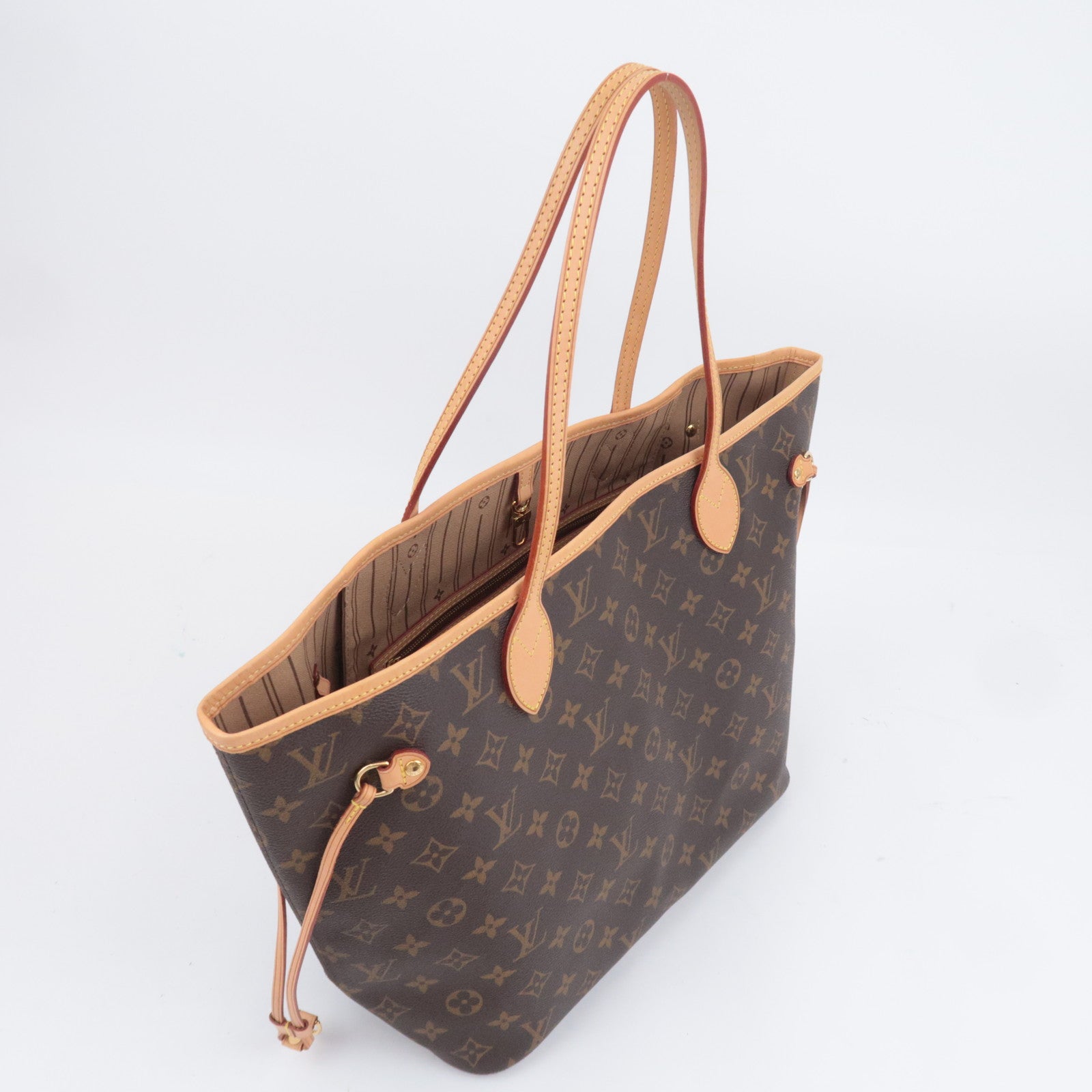 Louis Vuitton Monogram Neverfull MM Tote Bag M40156 CA4140