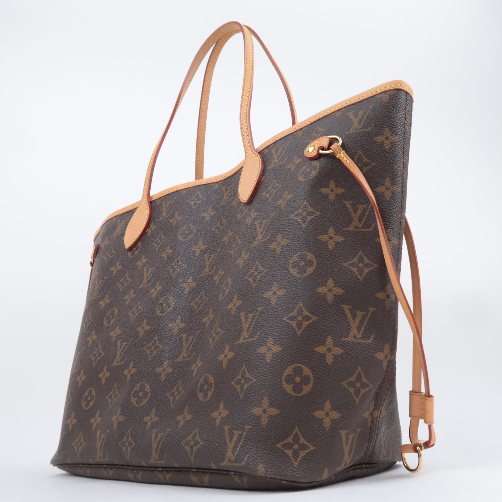 Louis Vuitton Monogram Neverfull MM Tote Bag M40156 CA4140