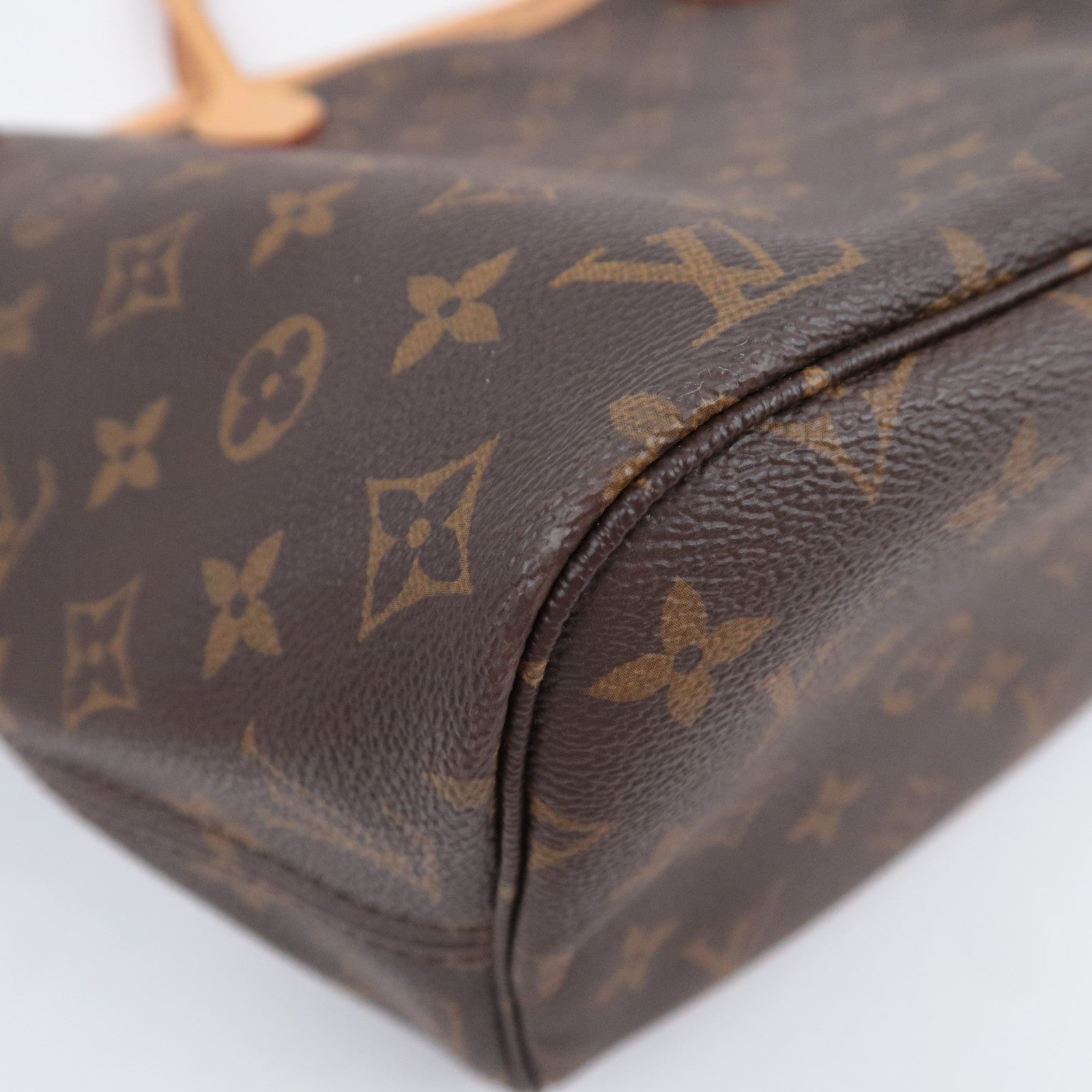 Louis Vuitton Monogram Neverfull MM Tote Bag M40156 CA4140